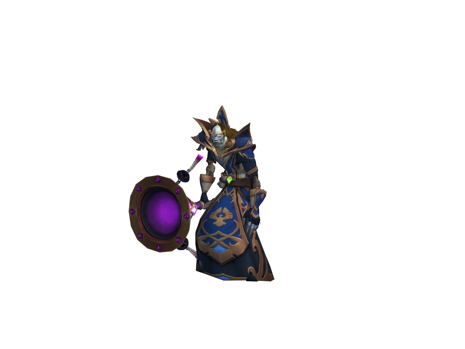 Flukes 3D character render