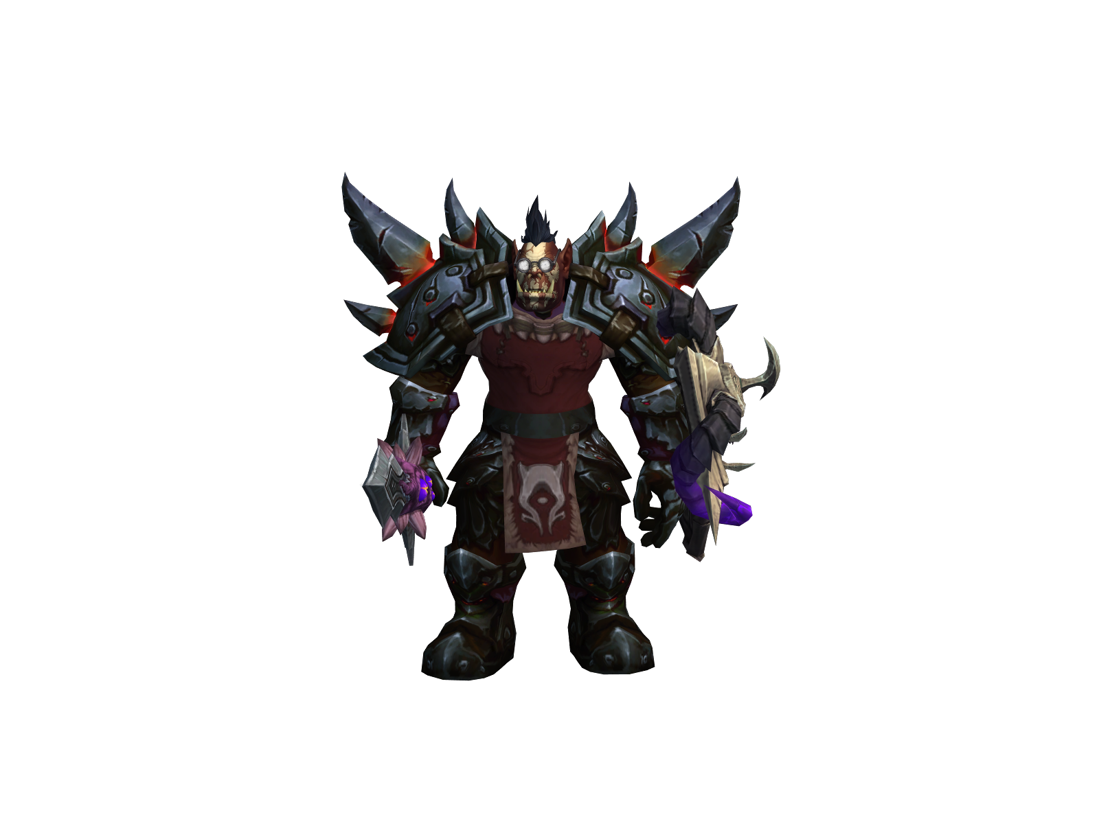 Zugkill 3D character render