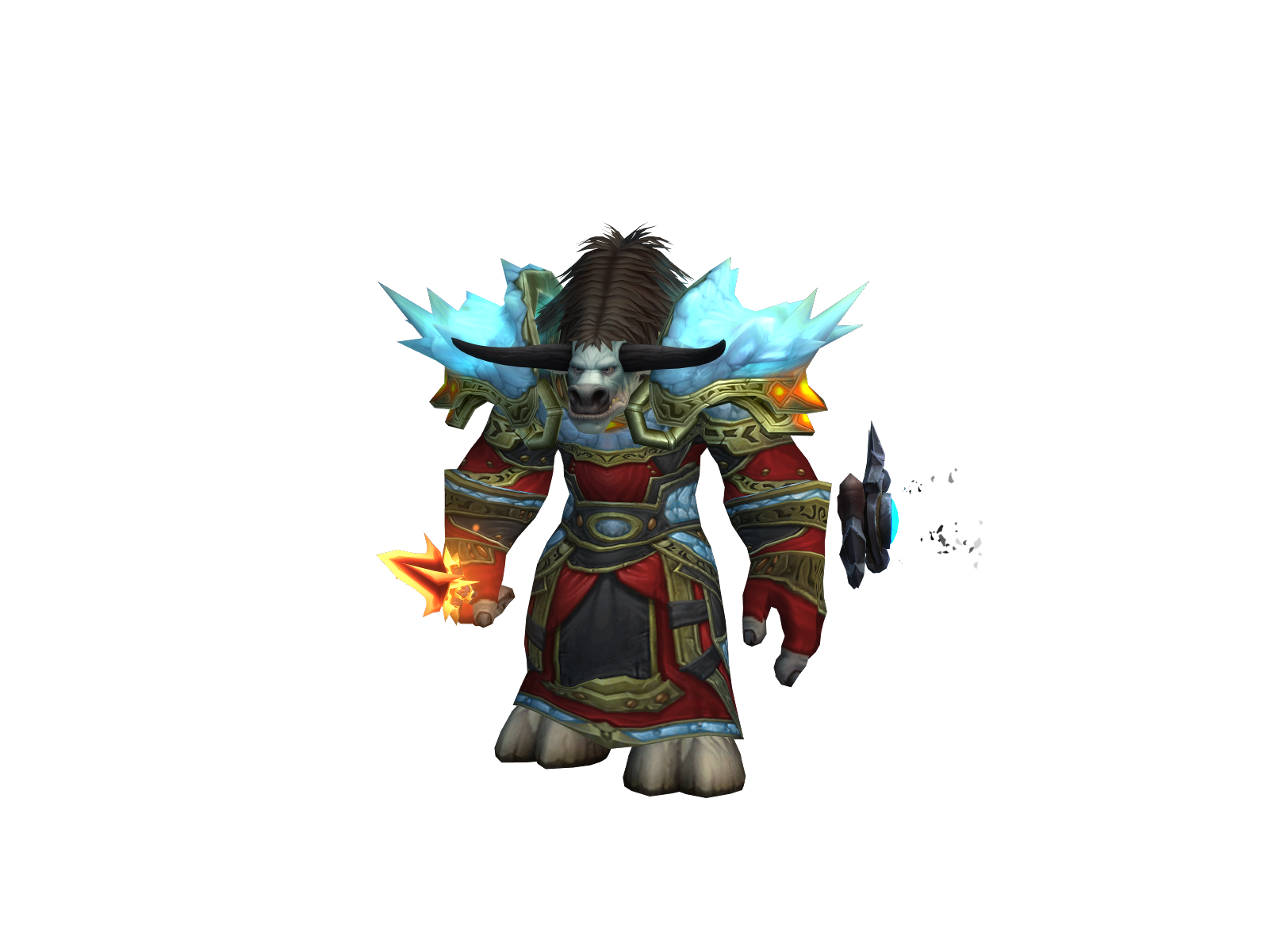 Donnerbraten 3D character render