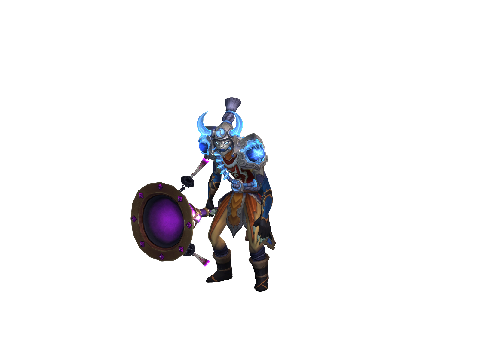 Areszmonk 3D character render