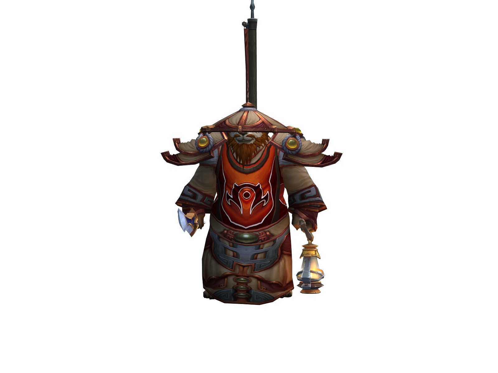 Harrlock 3D character render
