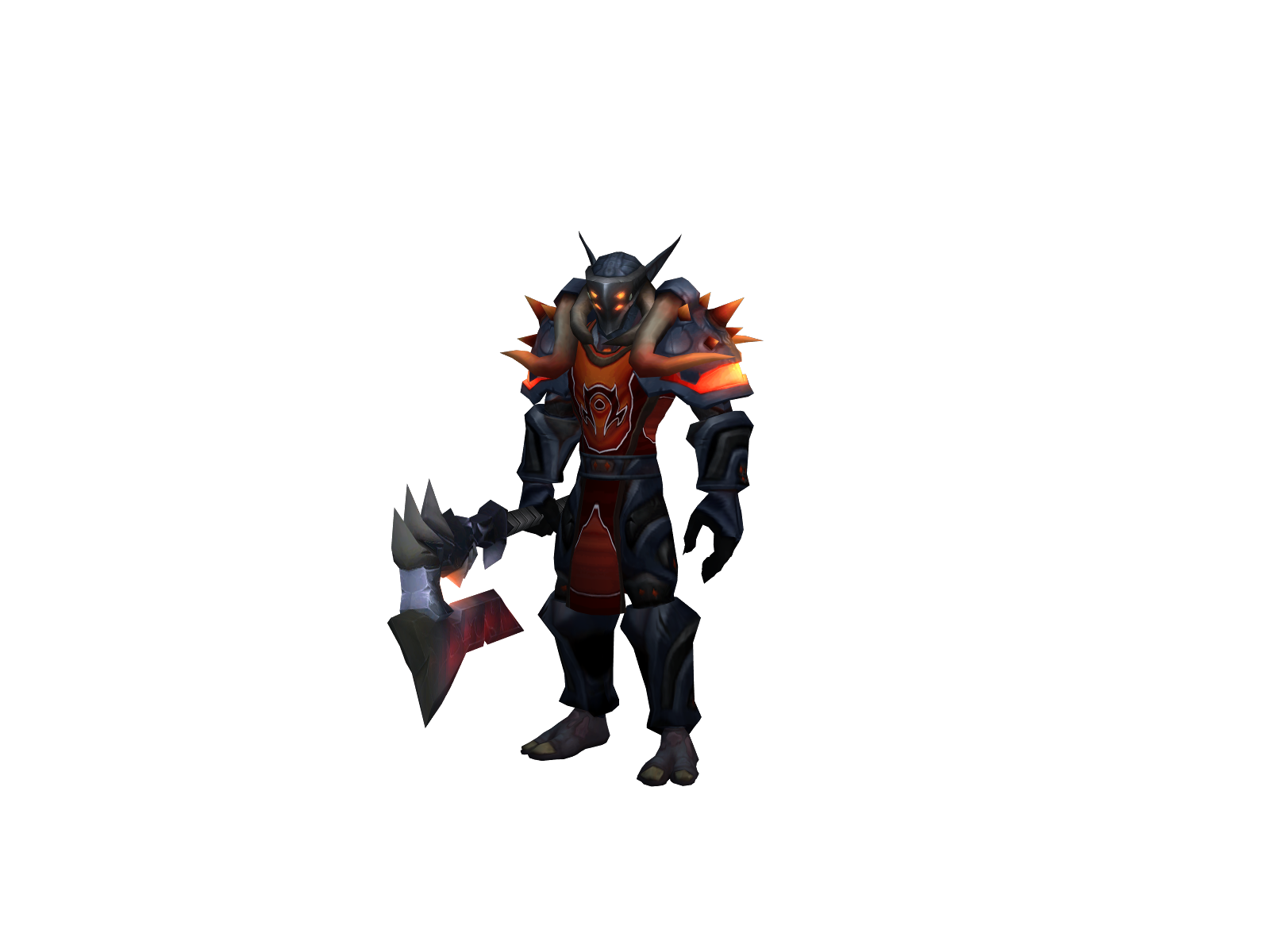 Zakrash 3D character render