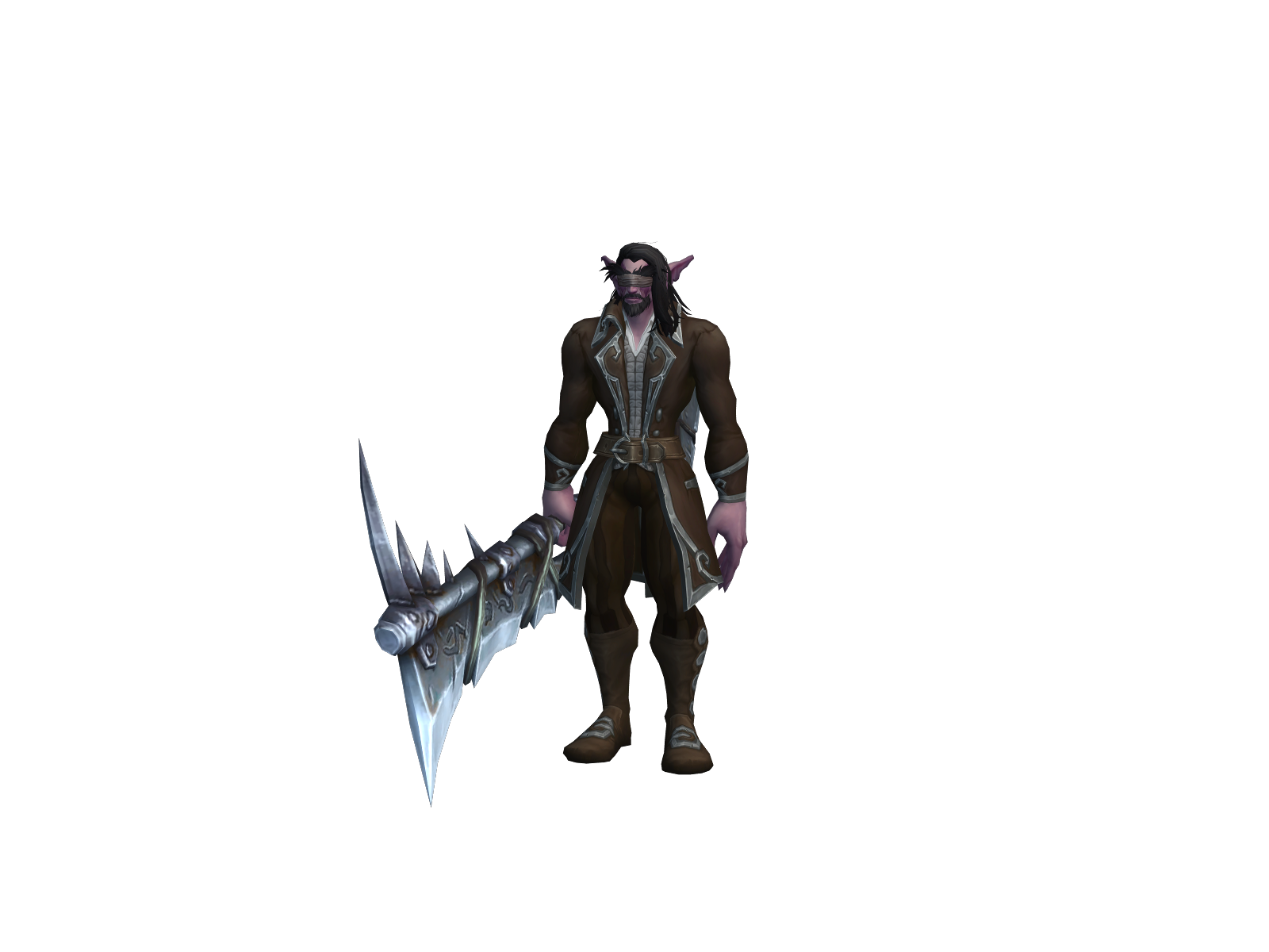 Roffenral 3D character render