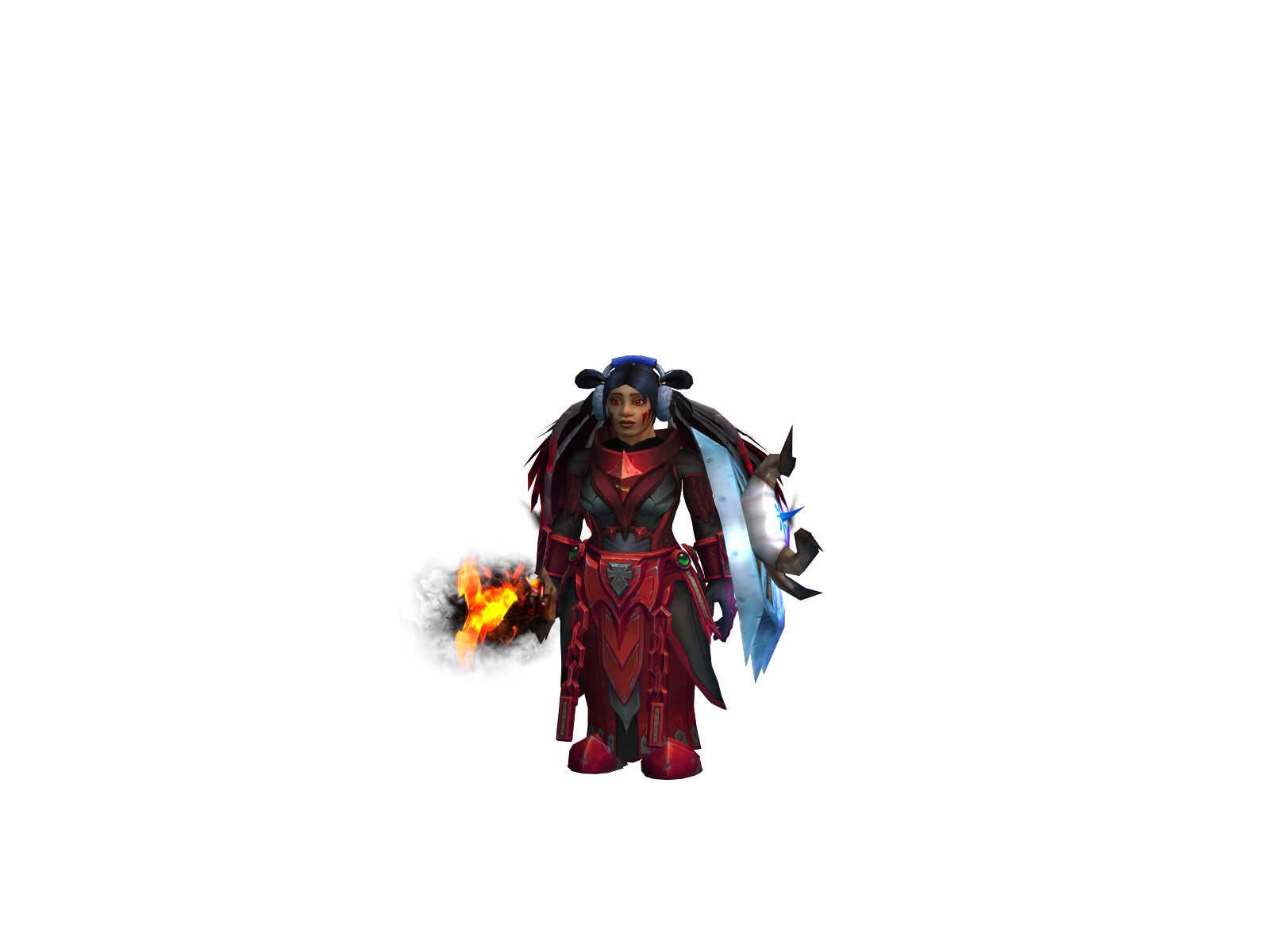 Waiahyougae 3D character render