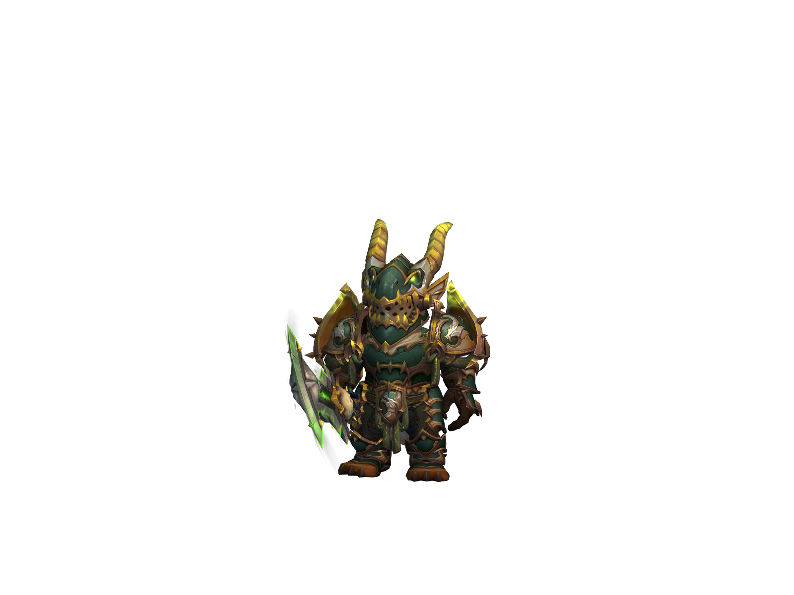 Darvin 3D character render