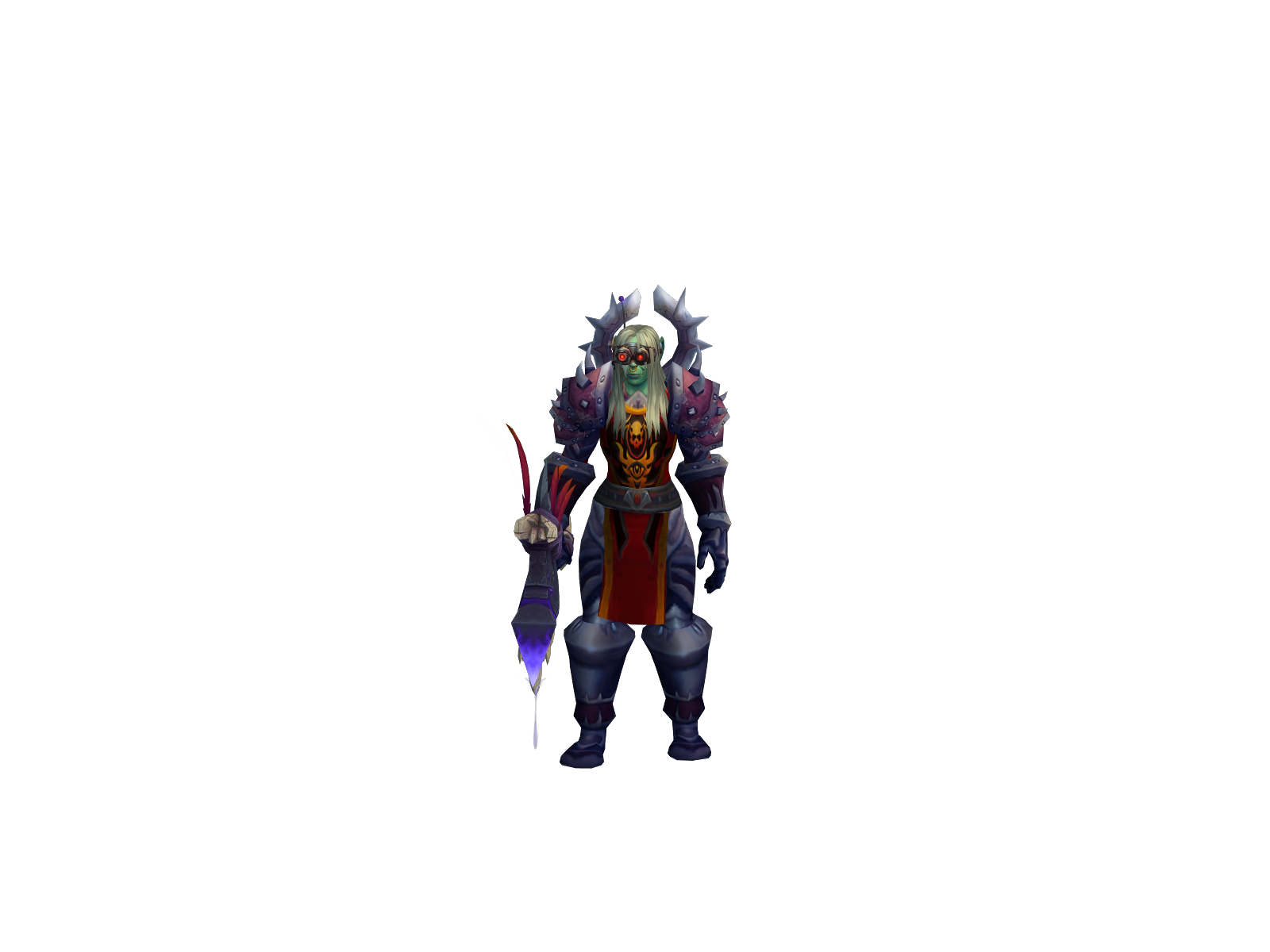 Deccal 3D character render