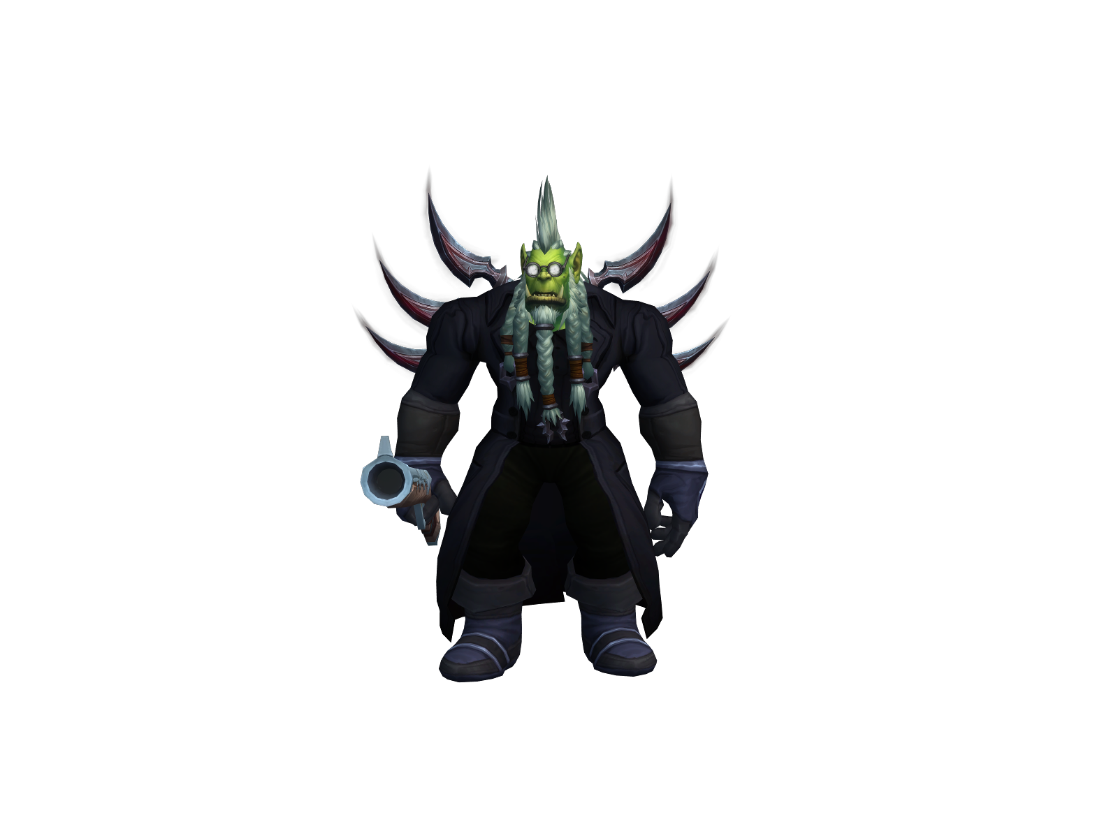 Tblcyka 3D character render