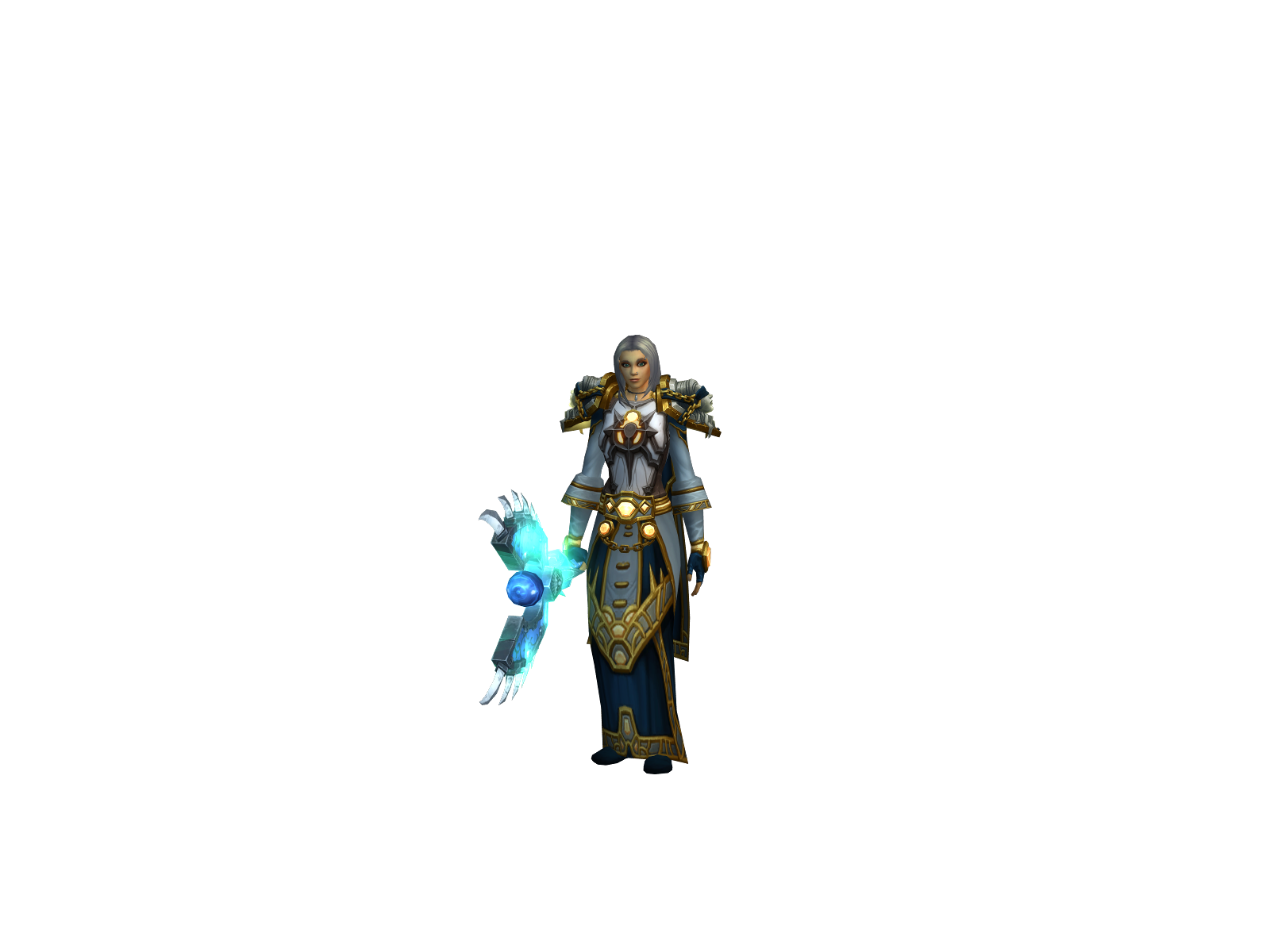 Lucrétiá 3D character render