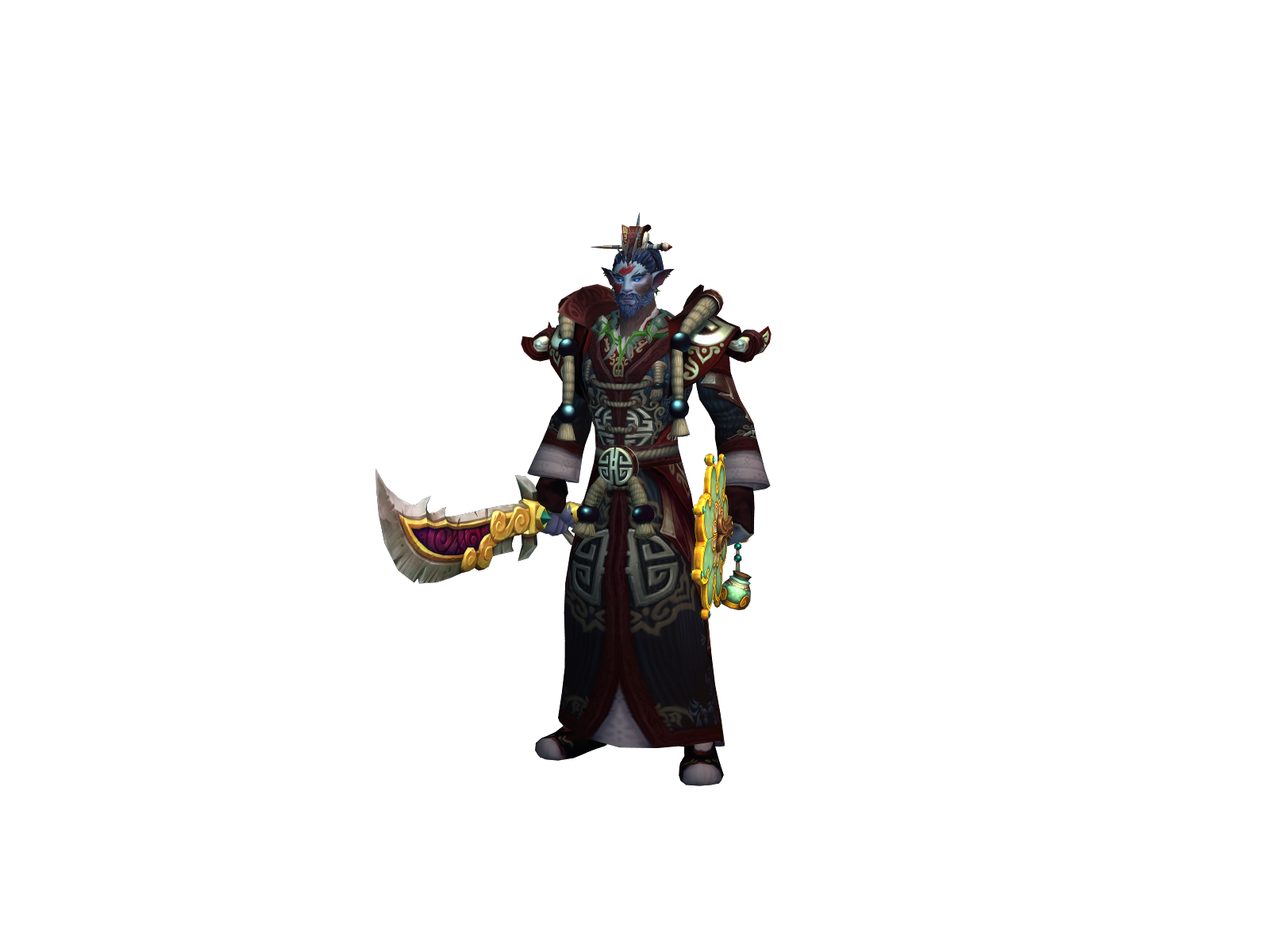 Dazhanhongtu 3D character render