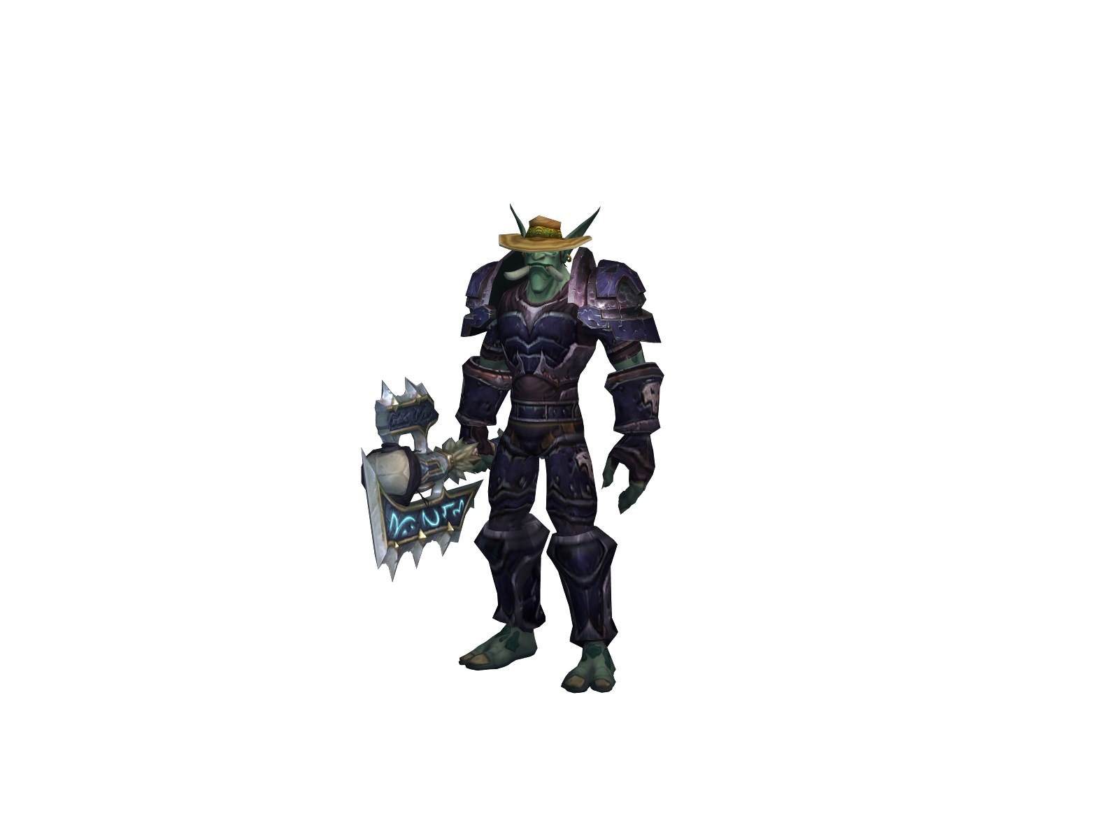 Benzul 3D character render