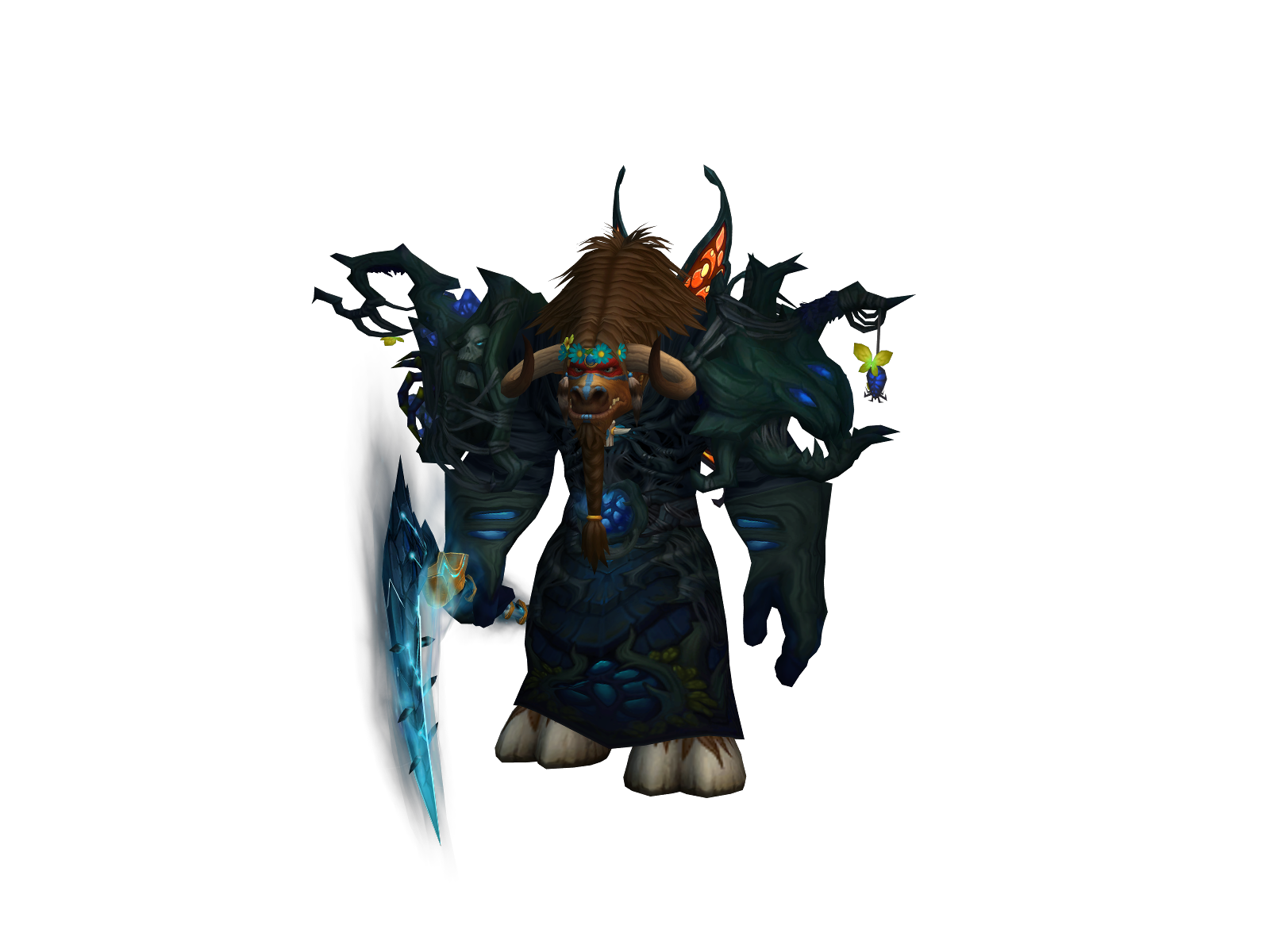 Druidzos 3D character render