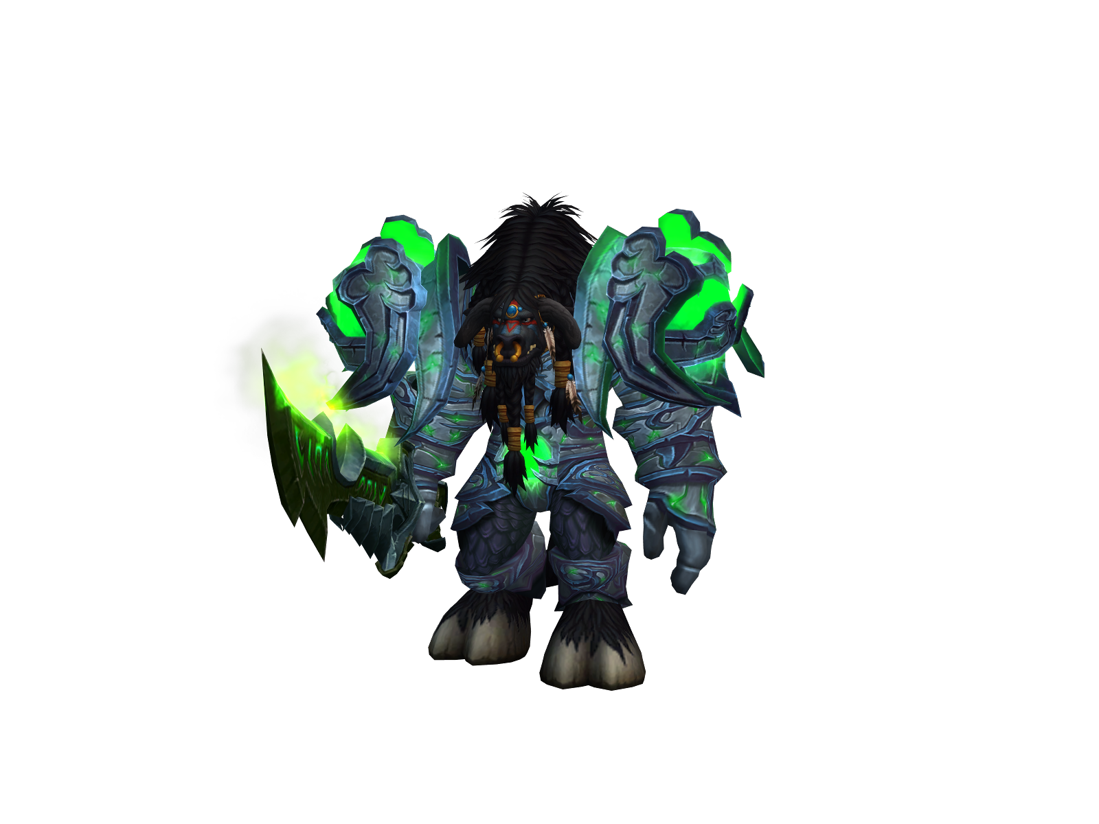 Halálcow 3D character render