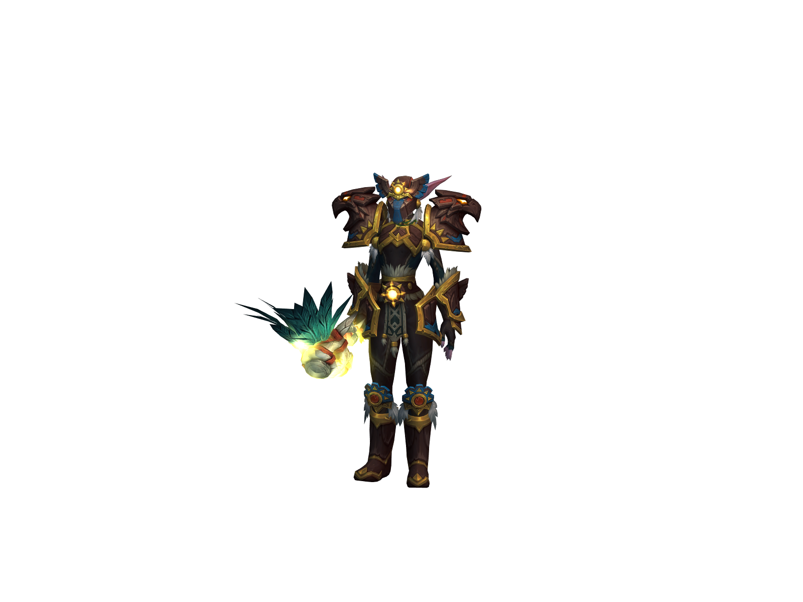 Fármercurt 3D character render
