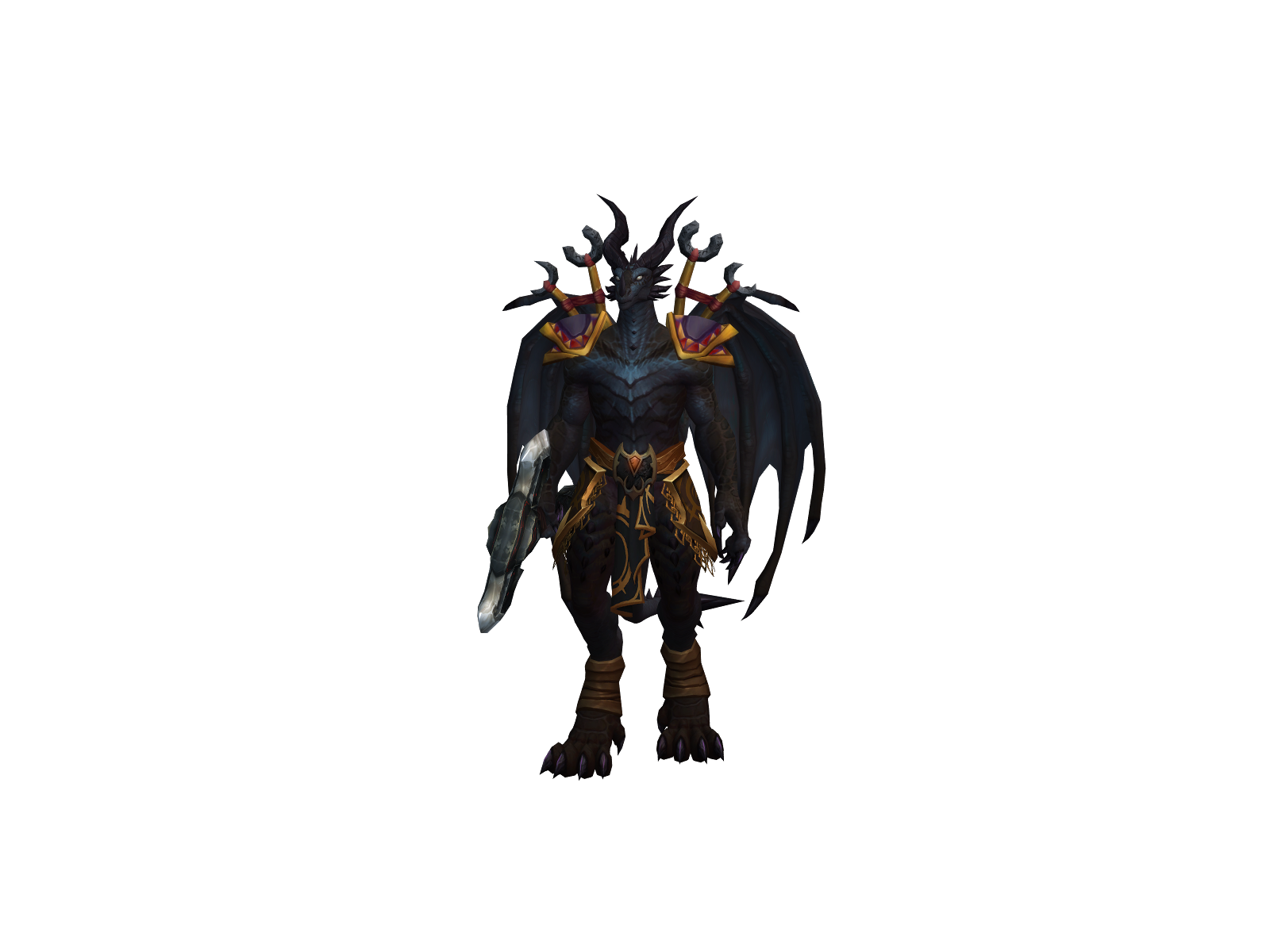 Dragonfluid 3D character render