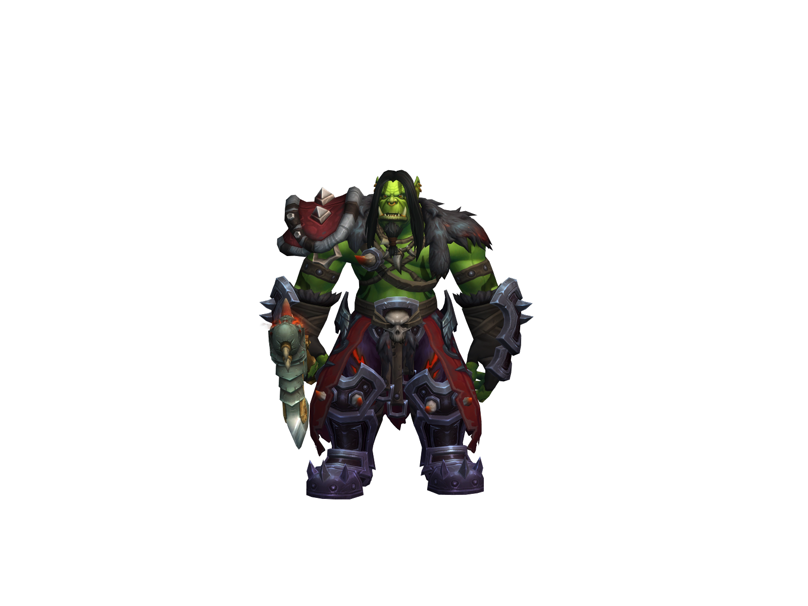 Goonzilla 3D character render