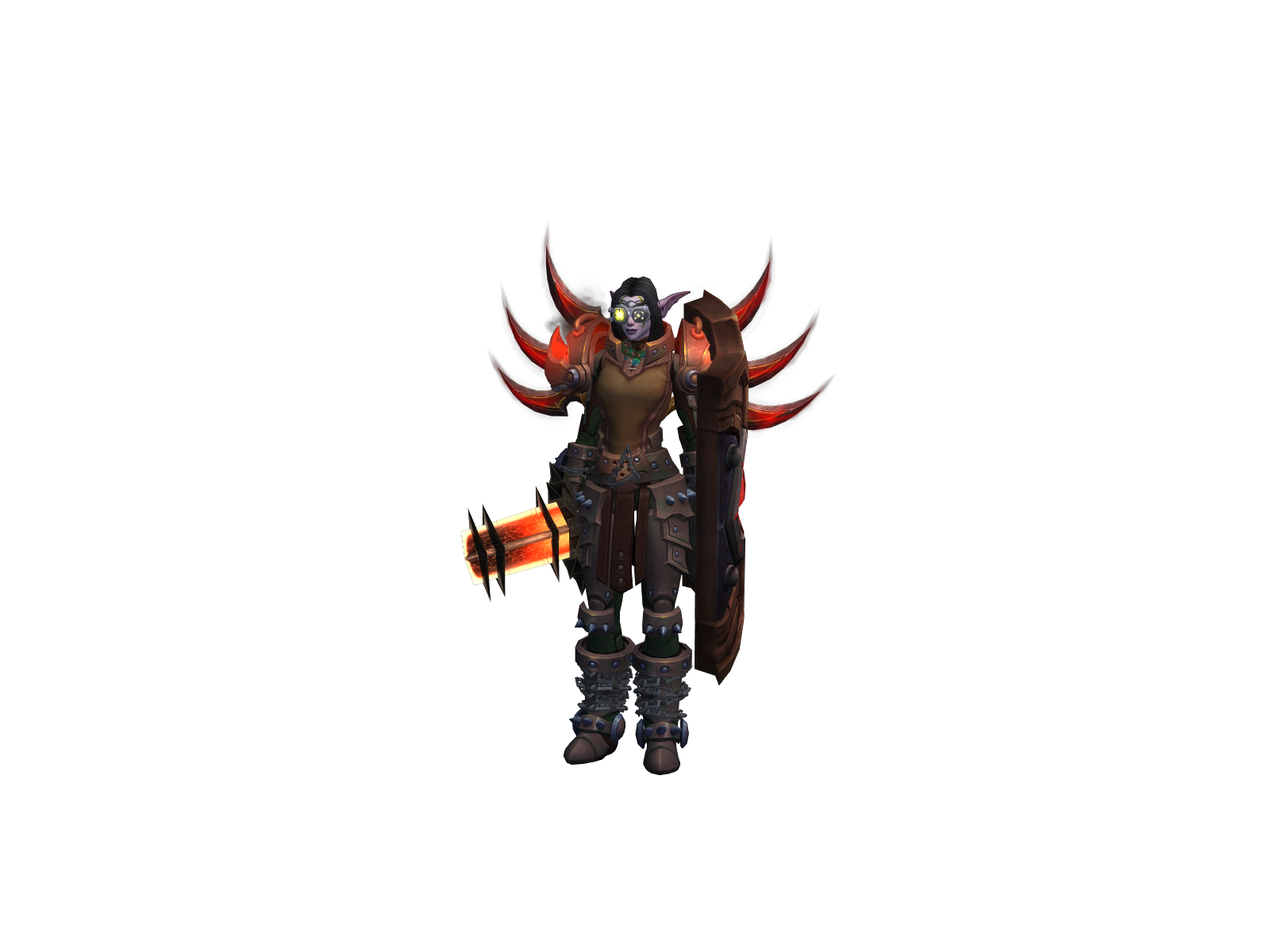 Jzwarrior 3D character render