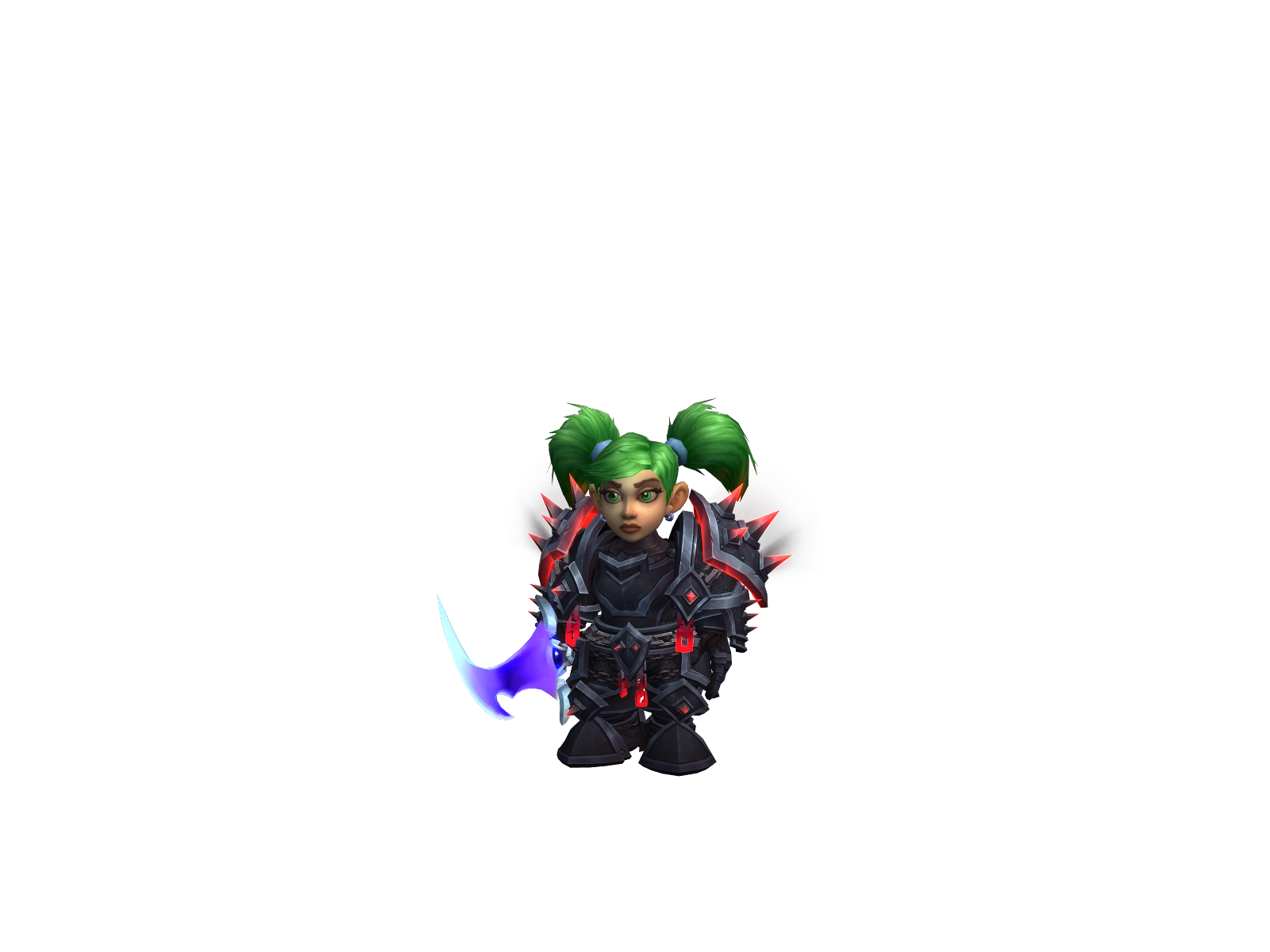 Sneznicovek 3D character render