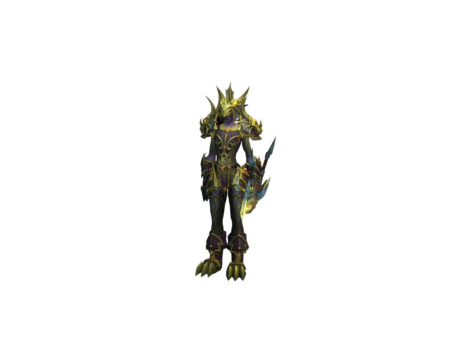 Ahyeón 3D character render