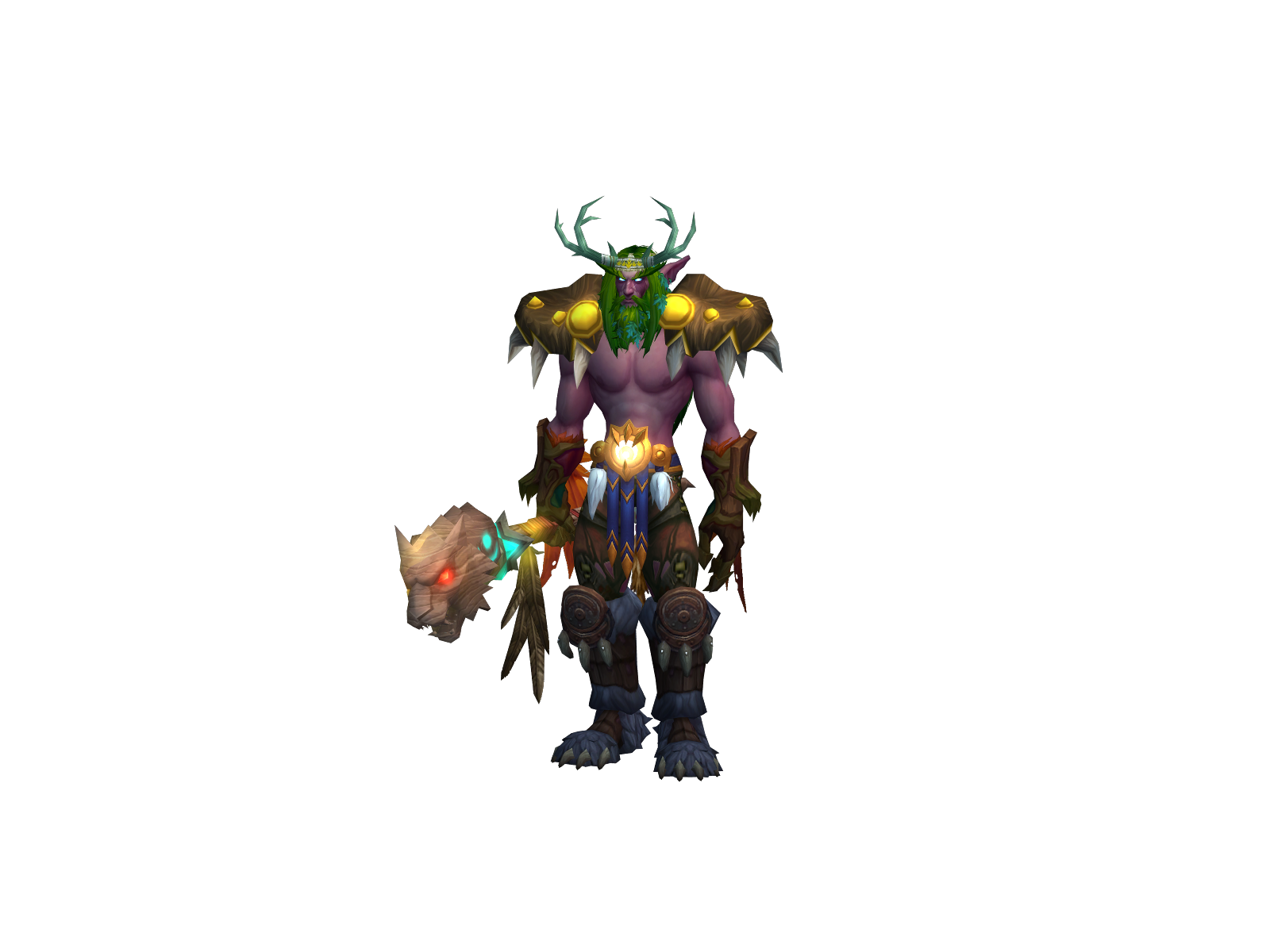 Rigell 3D character render