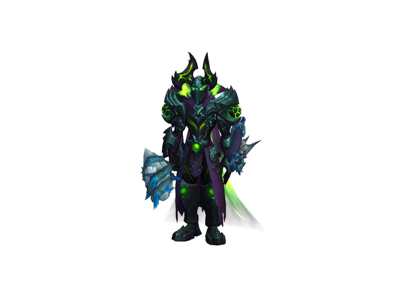 Elydrus 3D character render