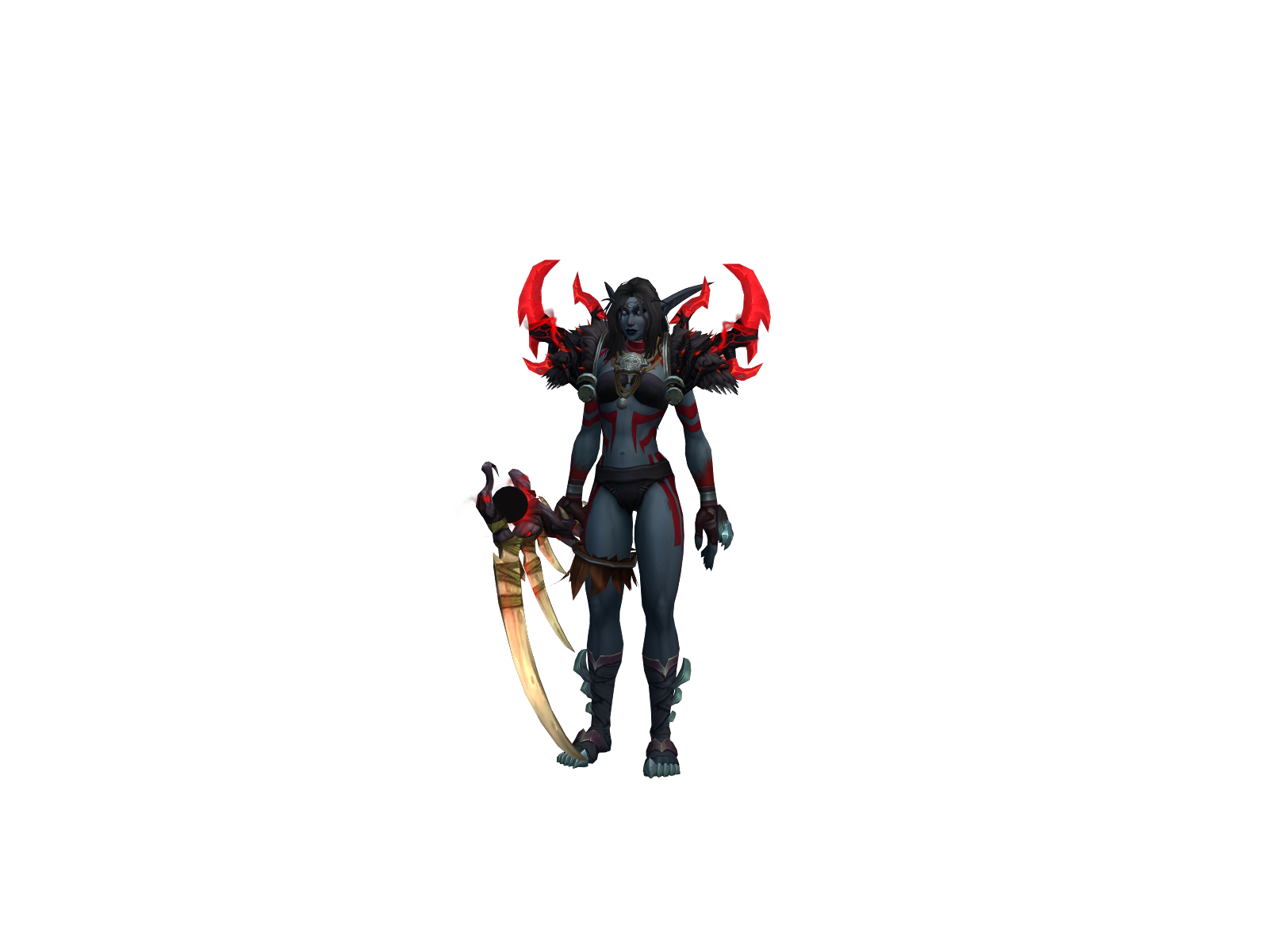 Chtharum 3D character render