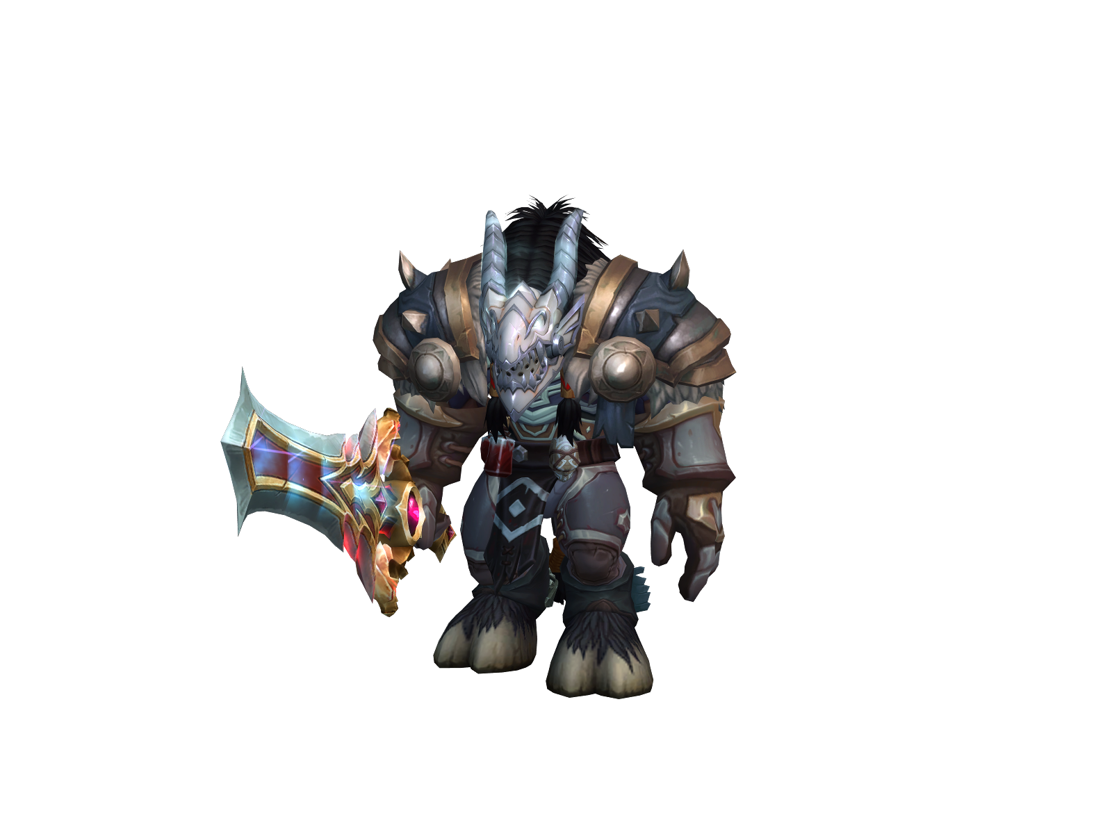 Gladgødx 3D character render