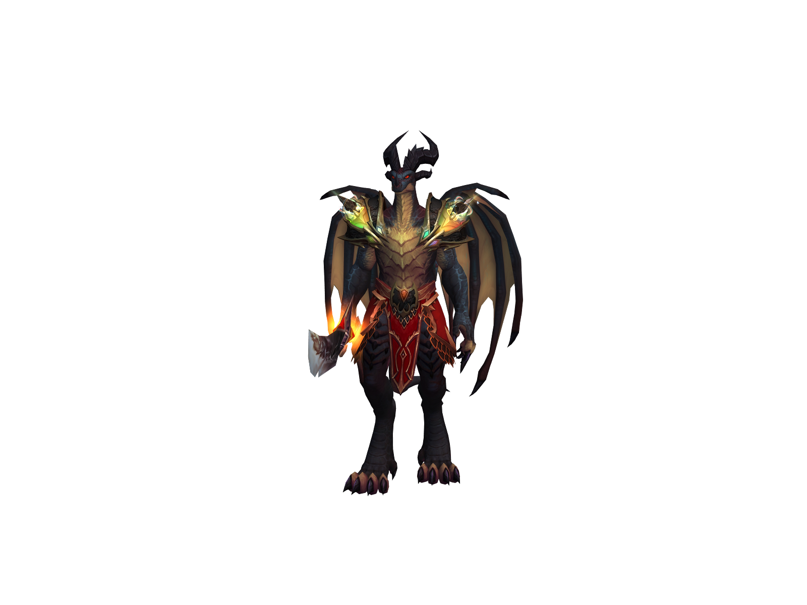 Darkerupt 3D character render