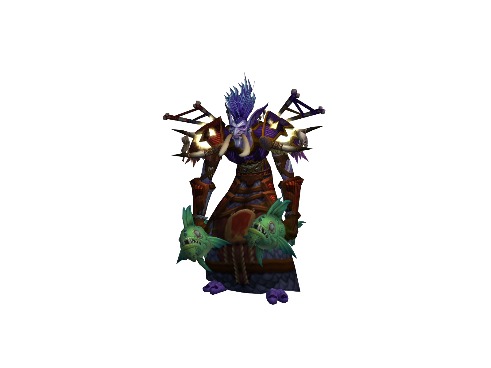 Bleskojeb 3D character render