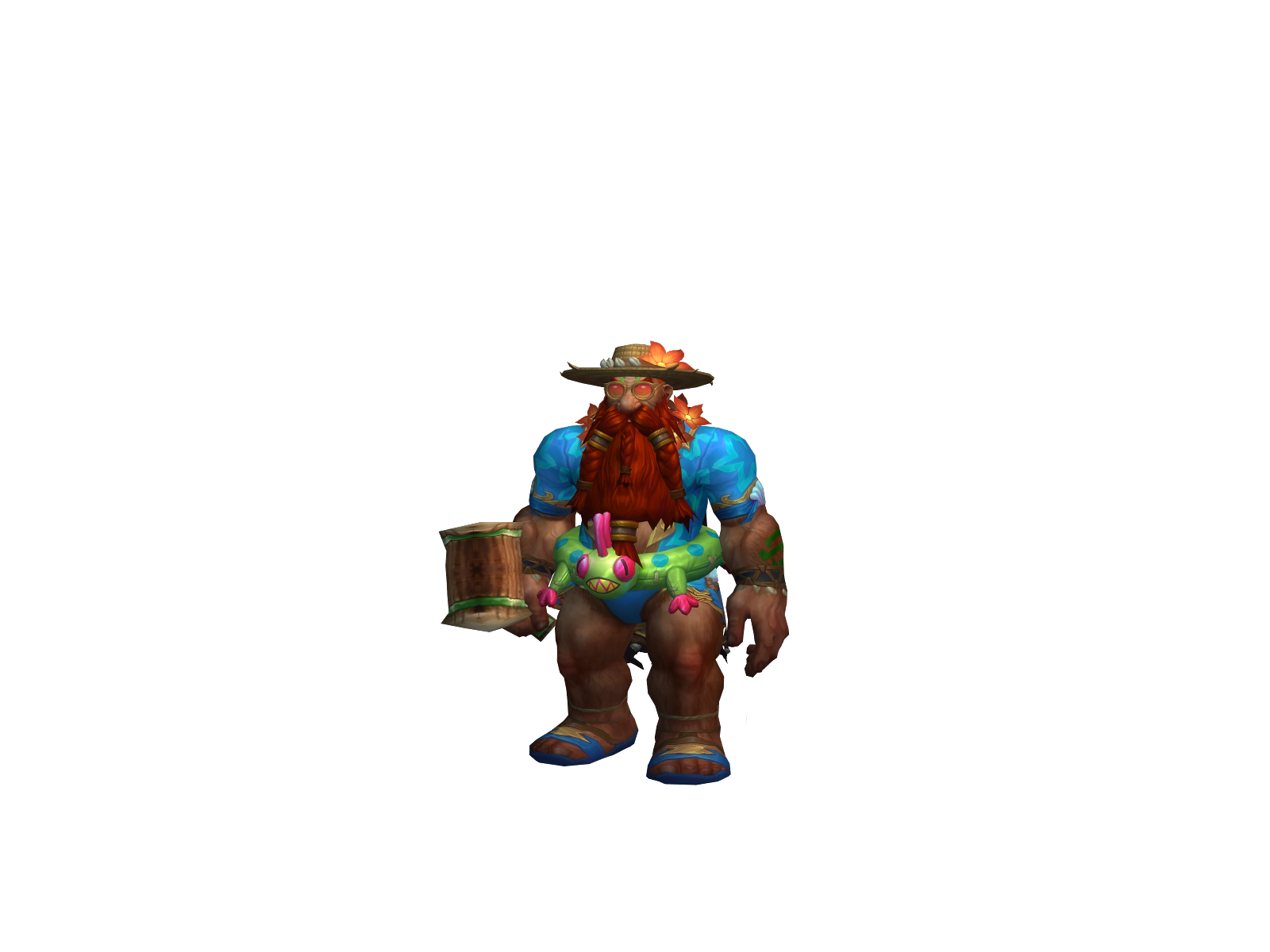 Songkran character render