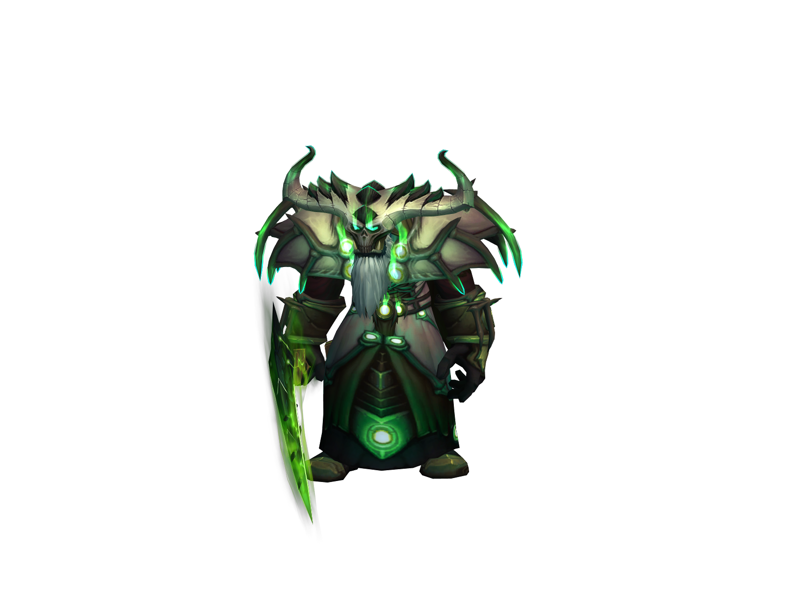 Holocrocus 3D character render