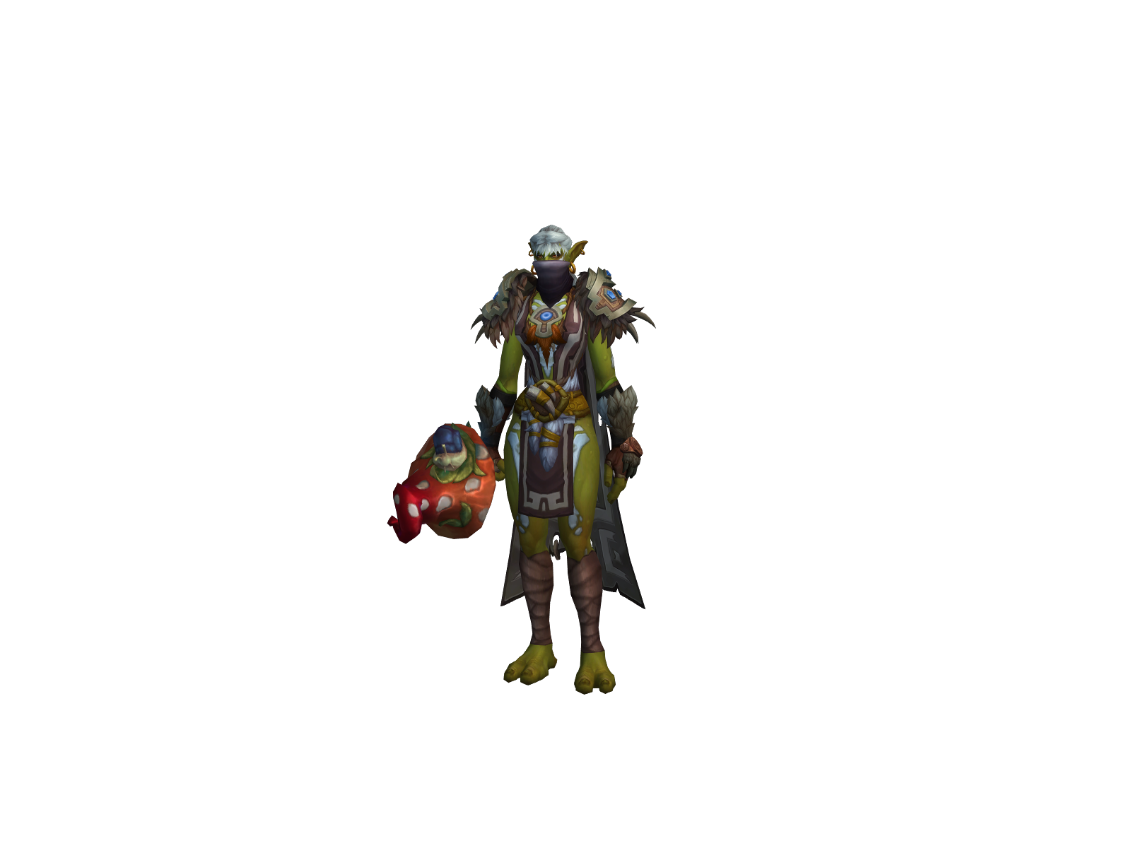 Tanzala 3D character render