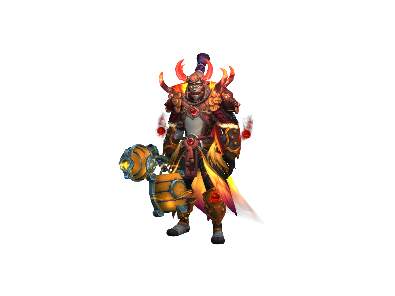 Erhu 3D character render