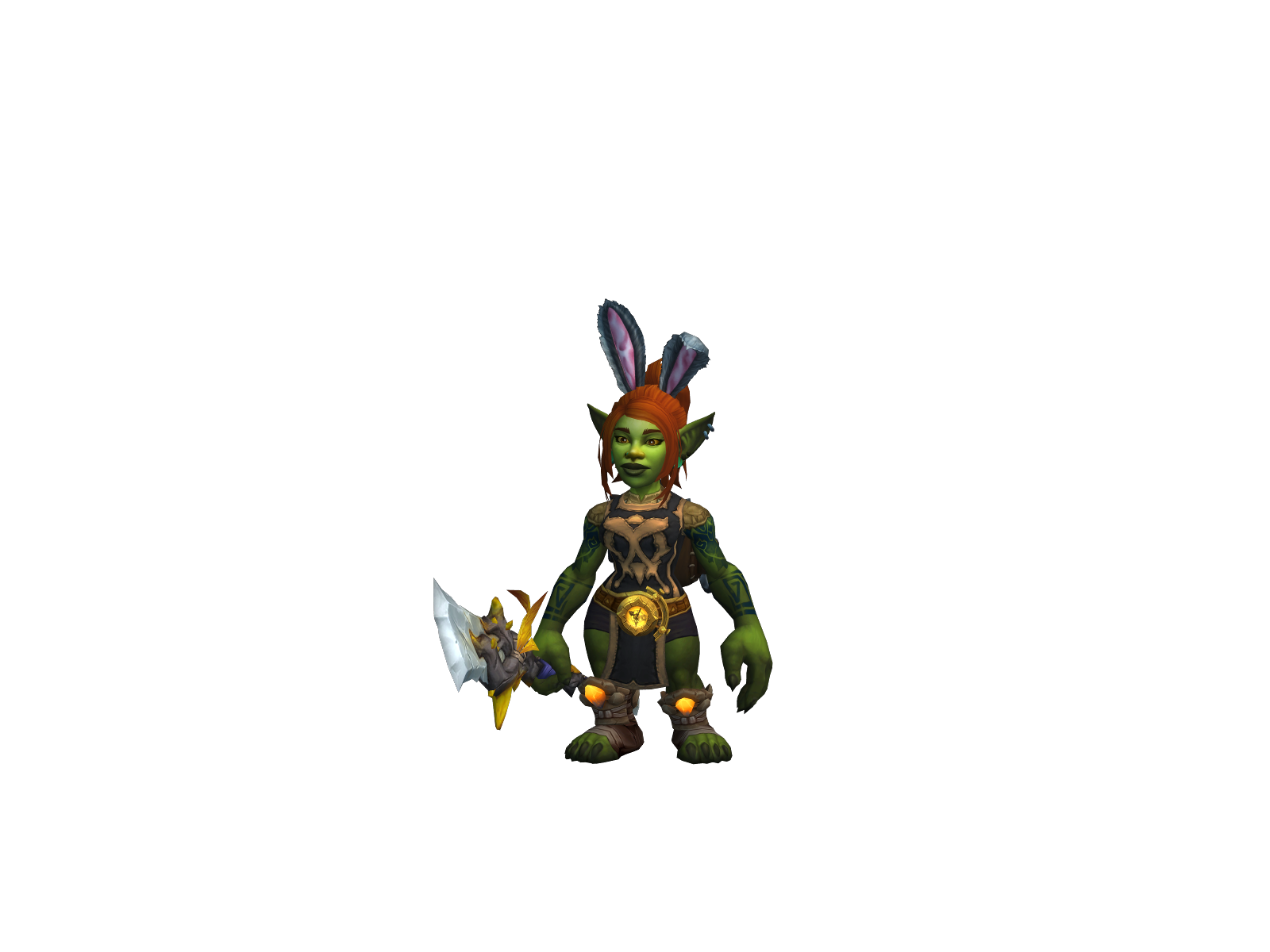 Chafrufru 3D character render