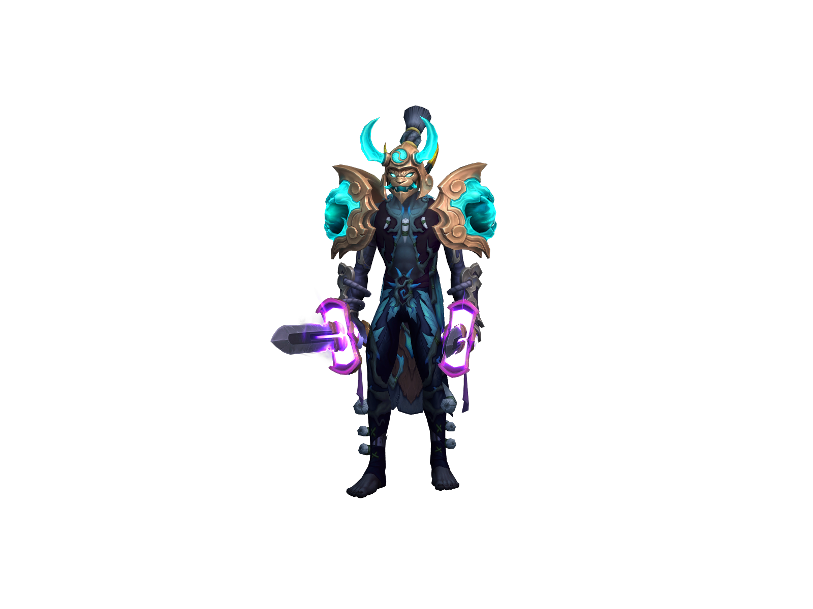 Handjab 3D character render