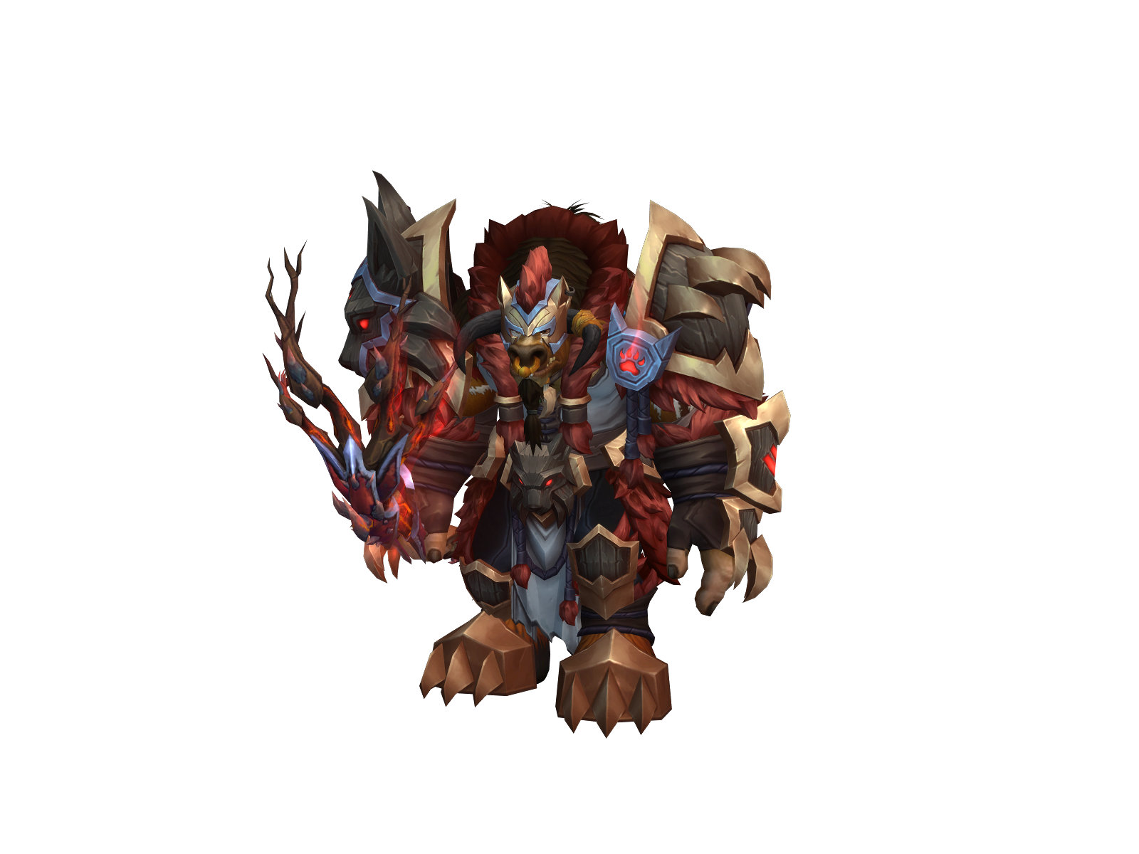 Biguschungos 3D character render