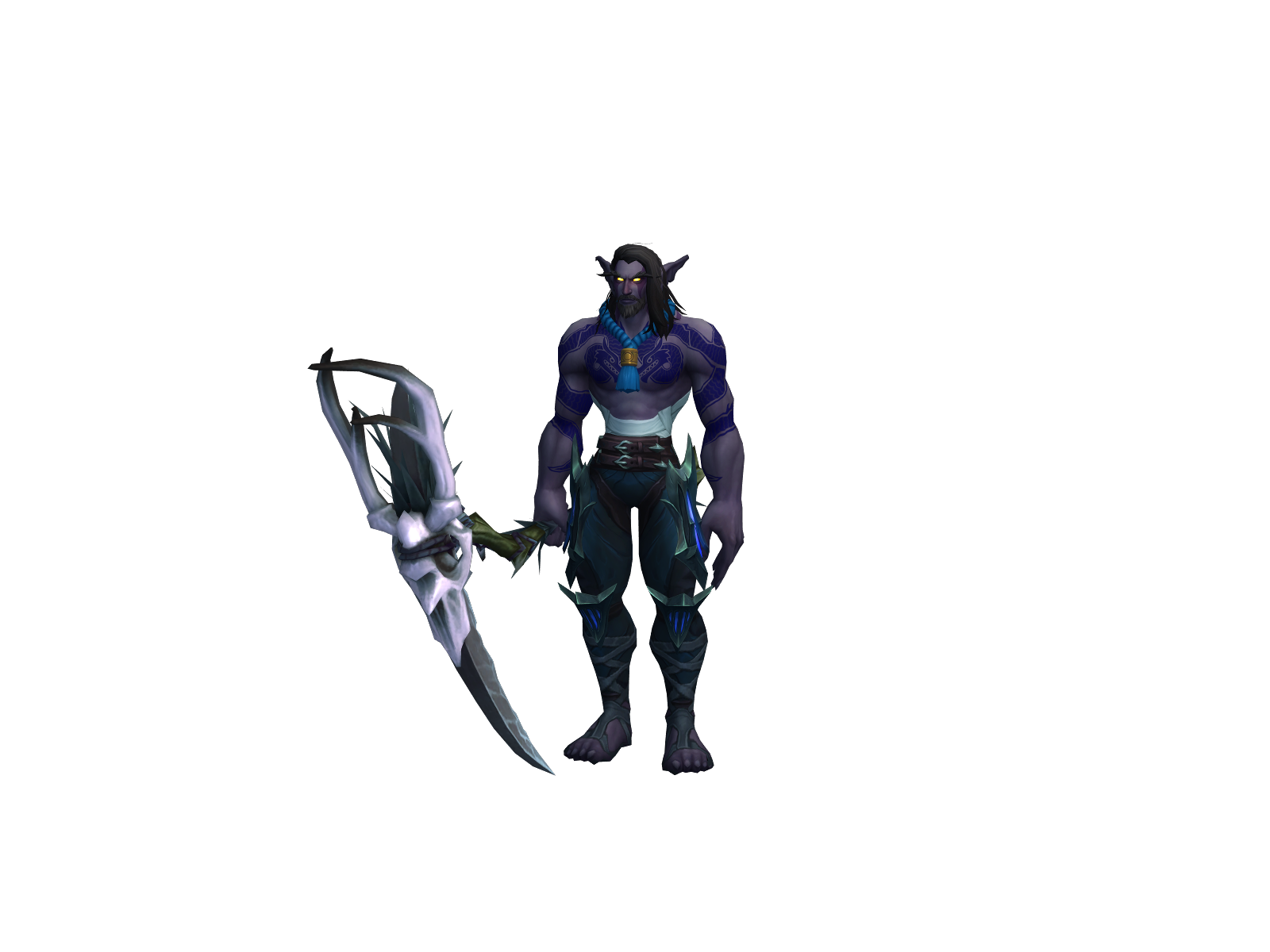 Becmen 3D character render