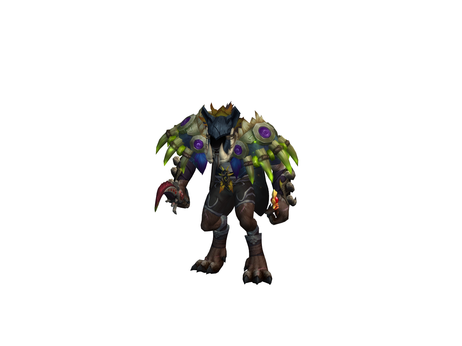 Nephøsen 3D character render