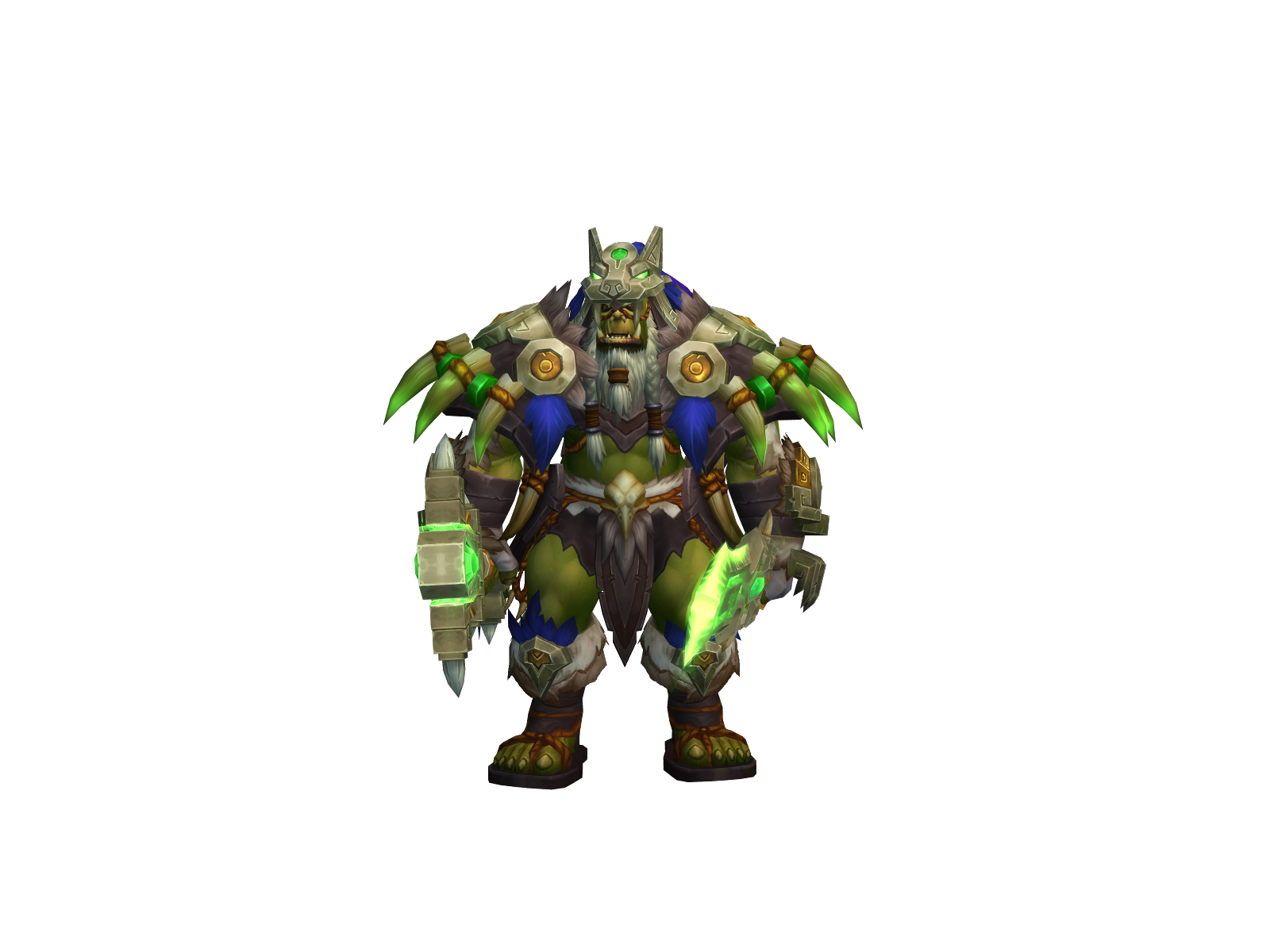 Sarcodo 3D character render