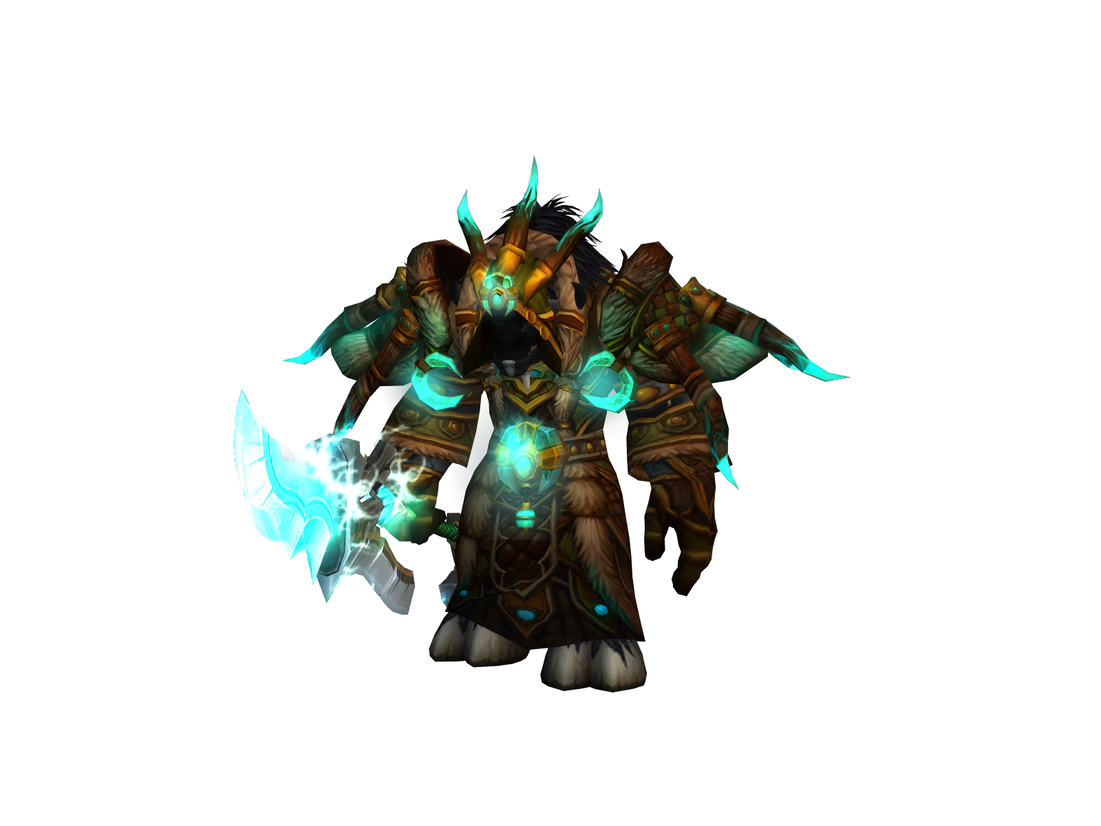 Owlcatbear 3D character render