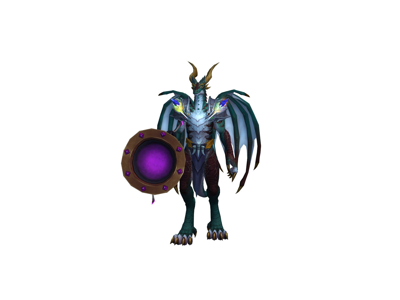 Midrib 3D character render