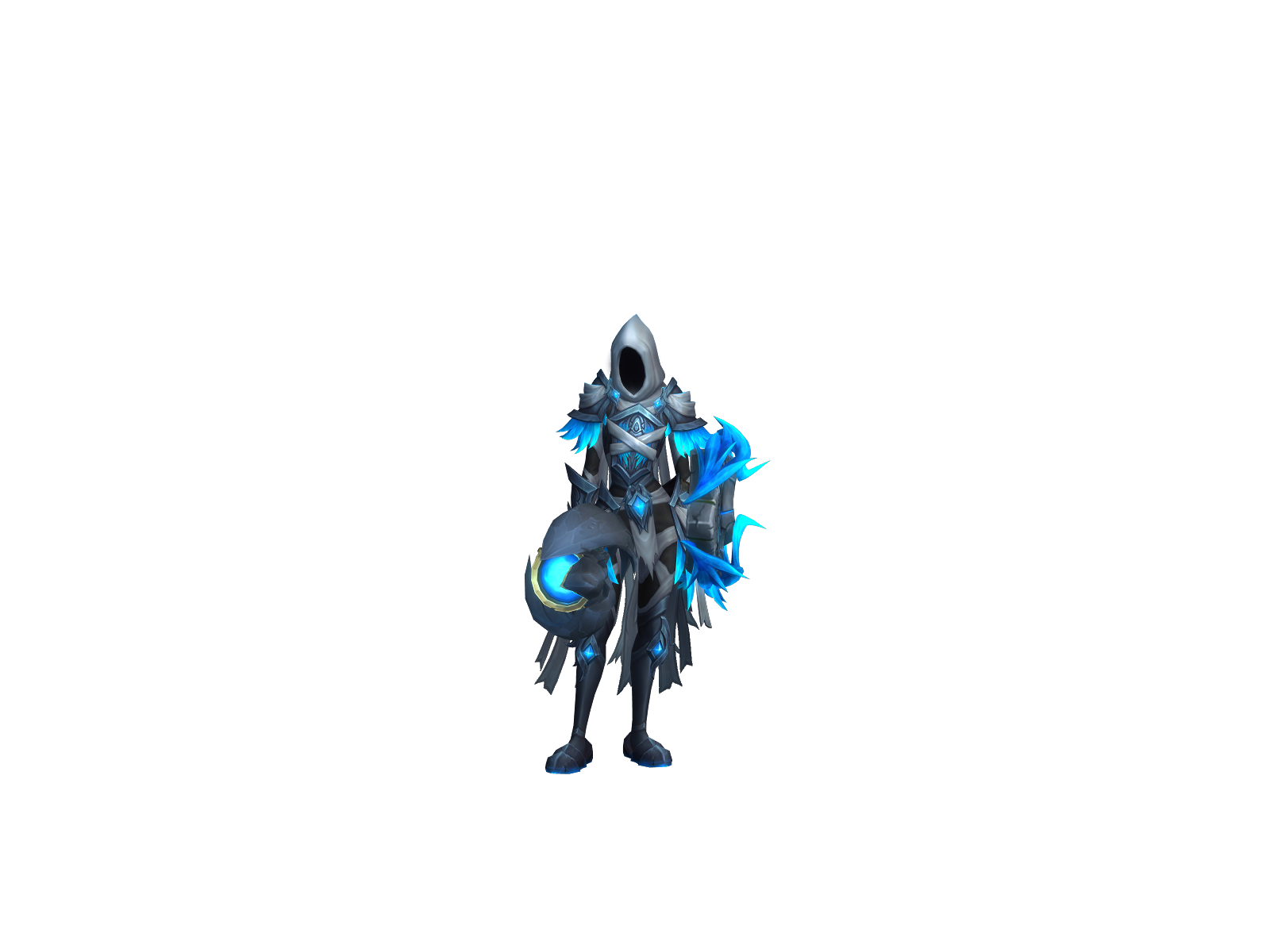 Lyraili 3D character render