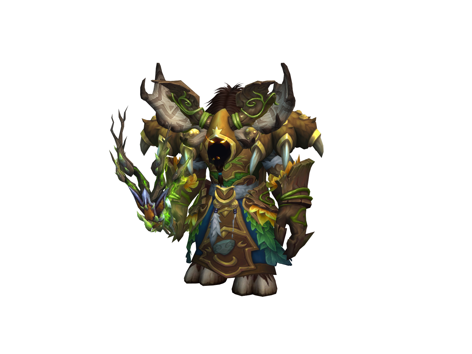 Deatthdruid 3D character render