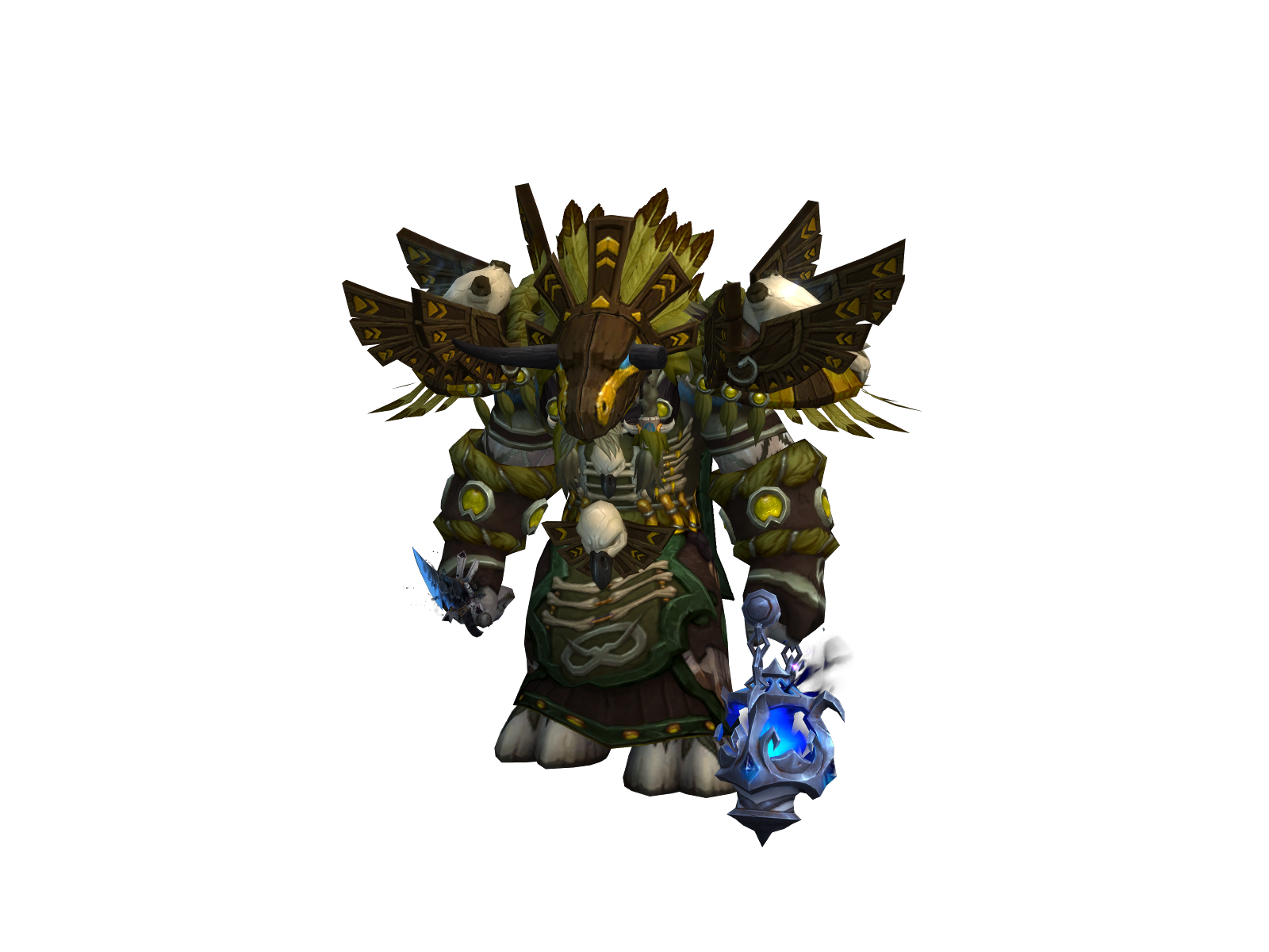 Sertris 3D character render