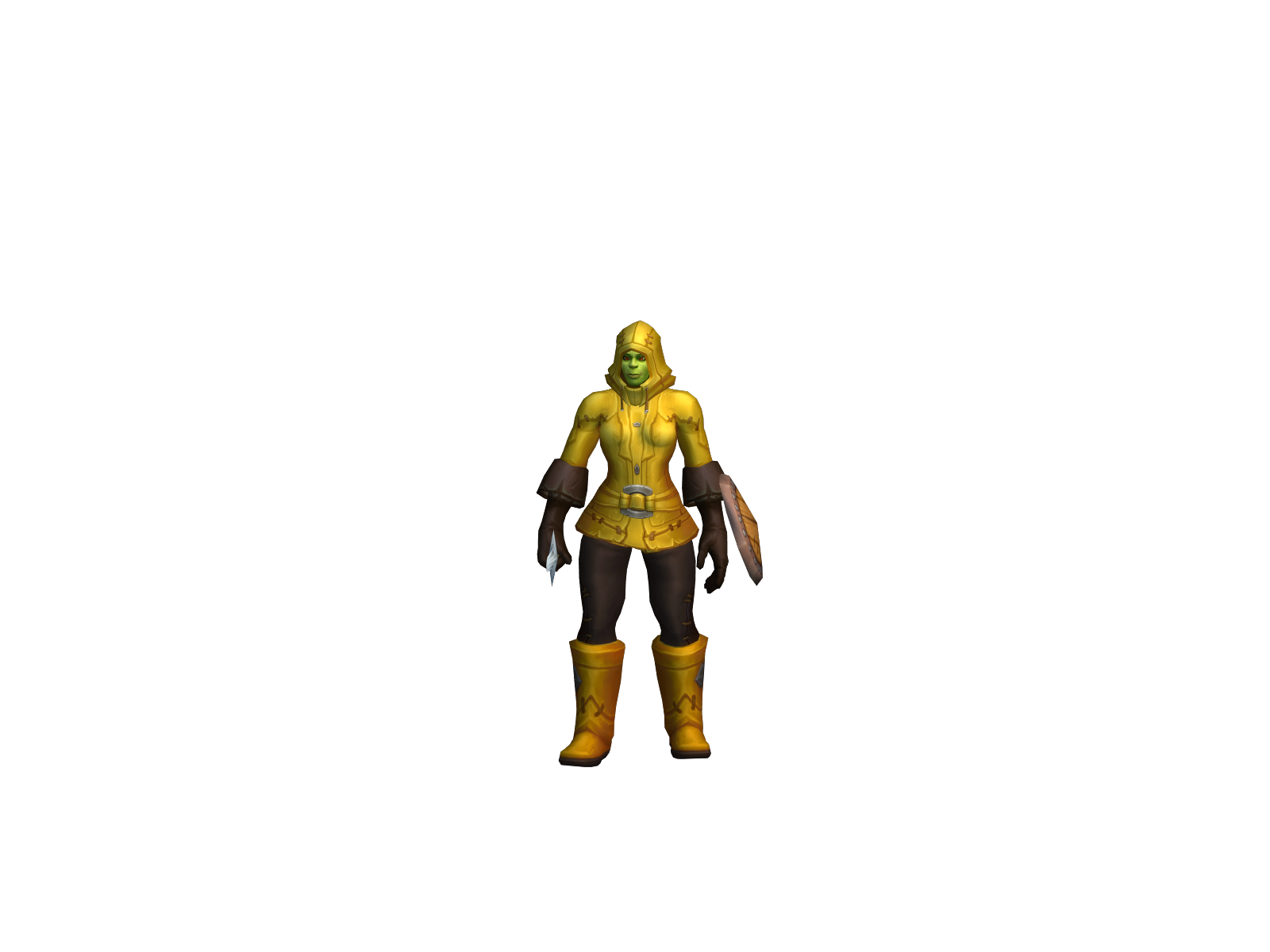 Hexe 3D character render