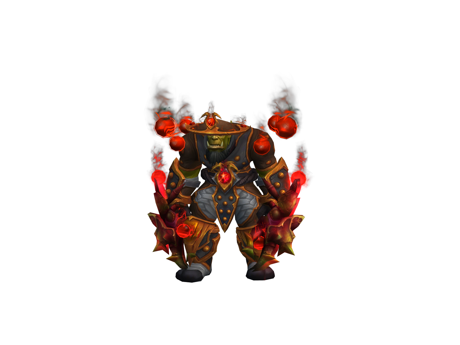 Scargul 3D character render