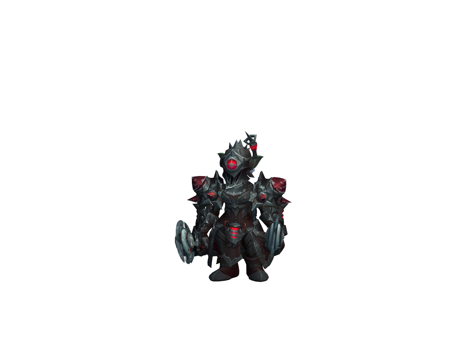 Raqeta 3D character render