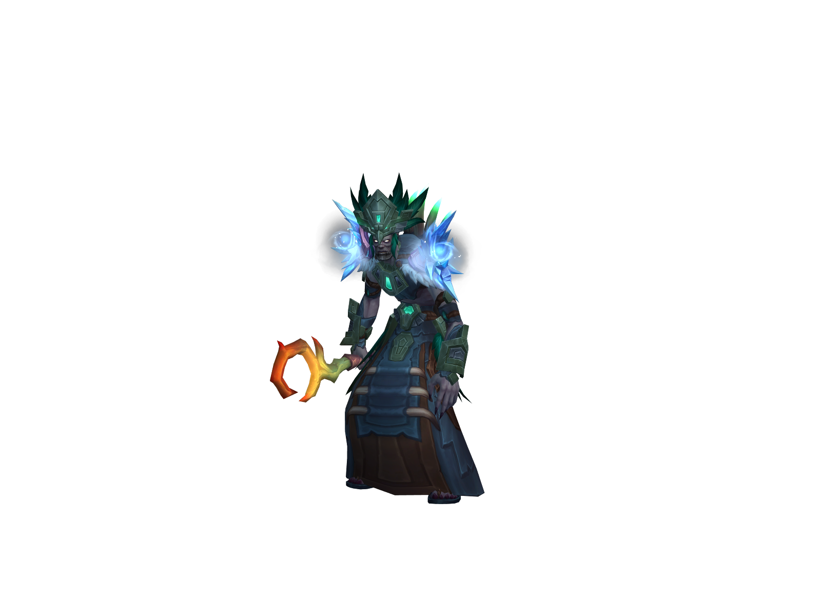 Blackicem 3D character render