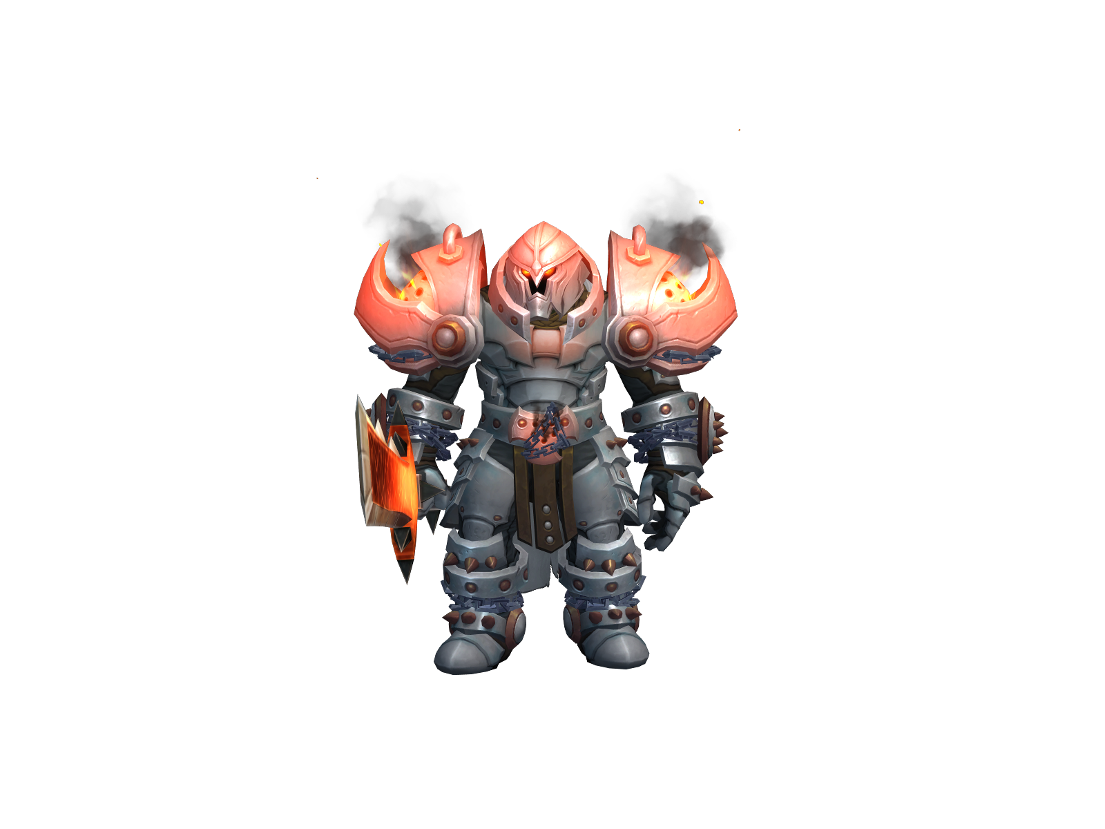 Cryttan 3D character render