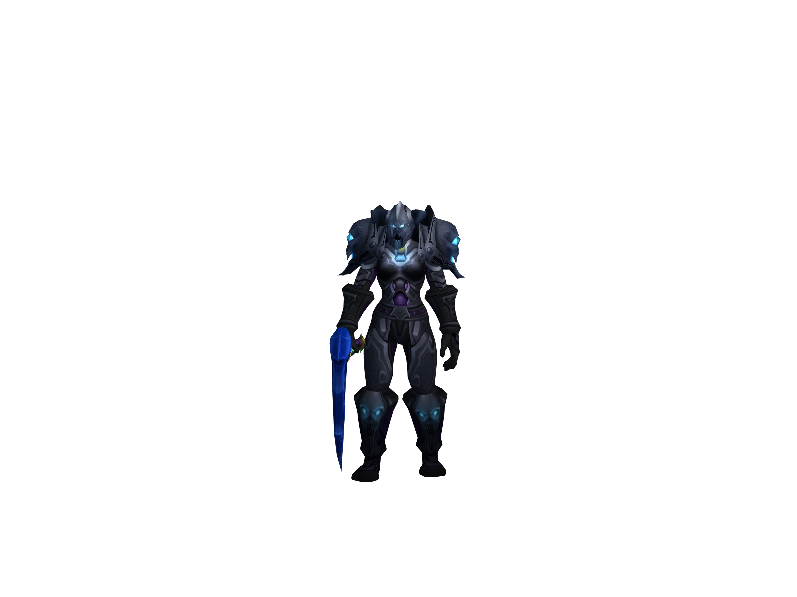 Frostmour 3D character render