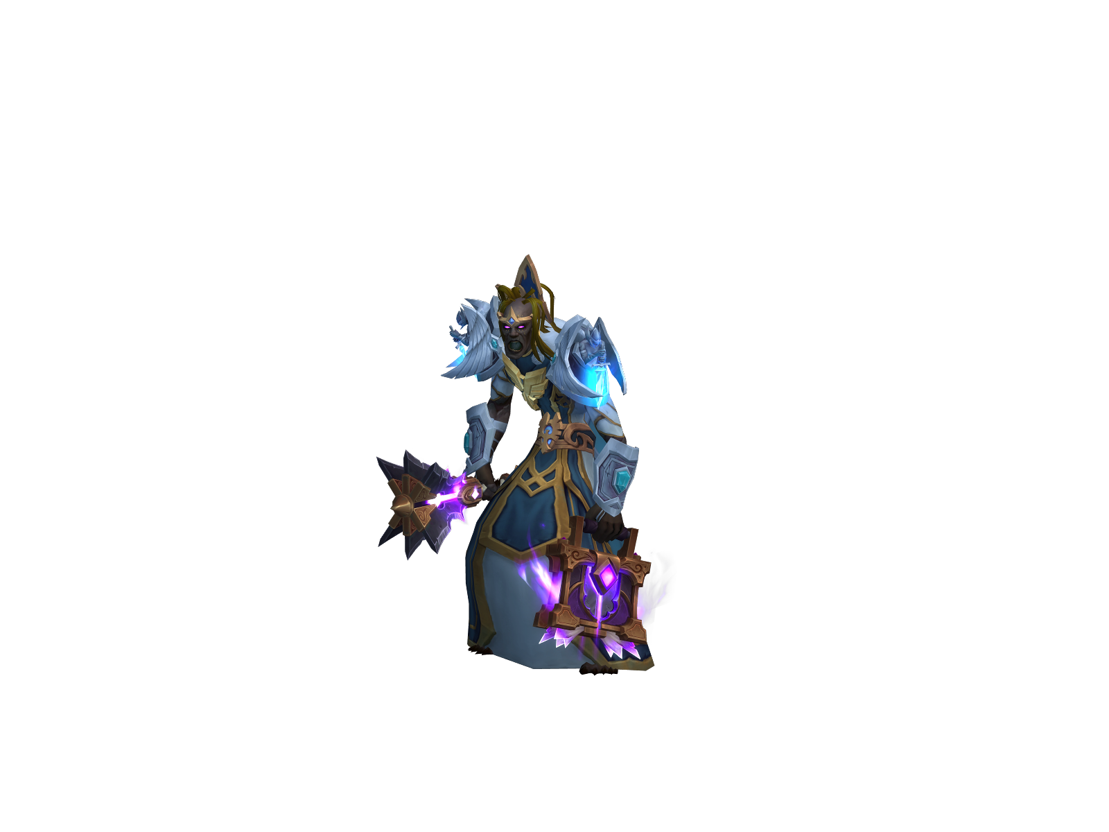 Soyloshuffle 3D character render